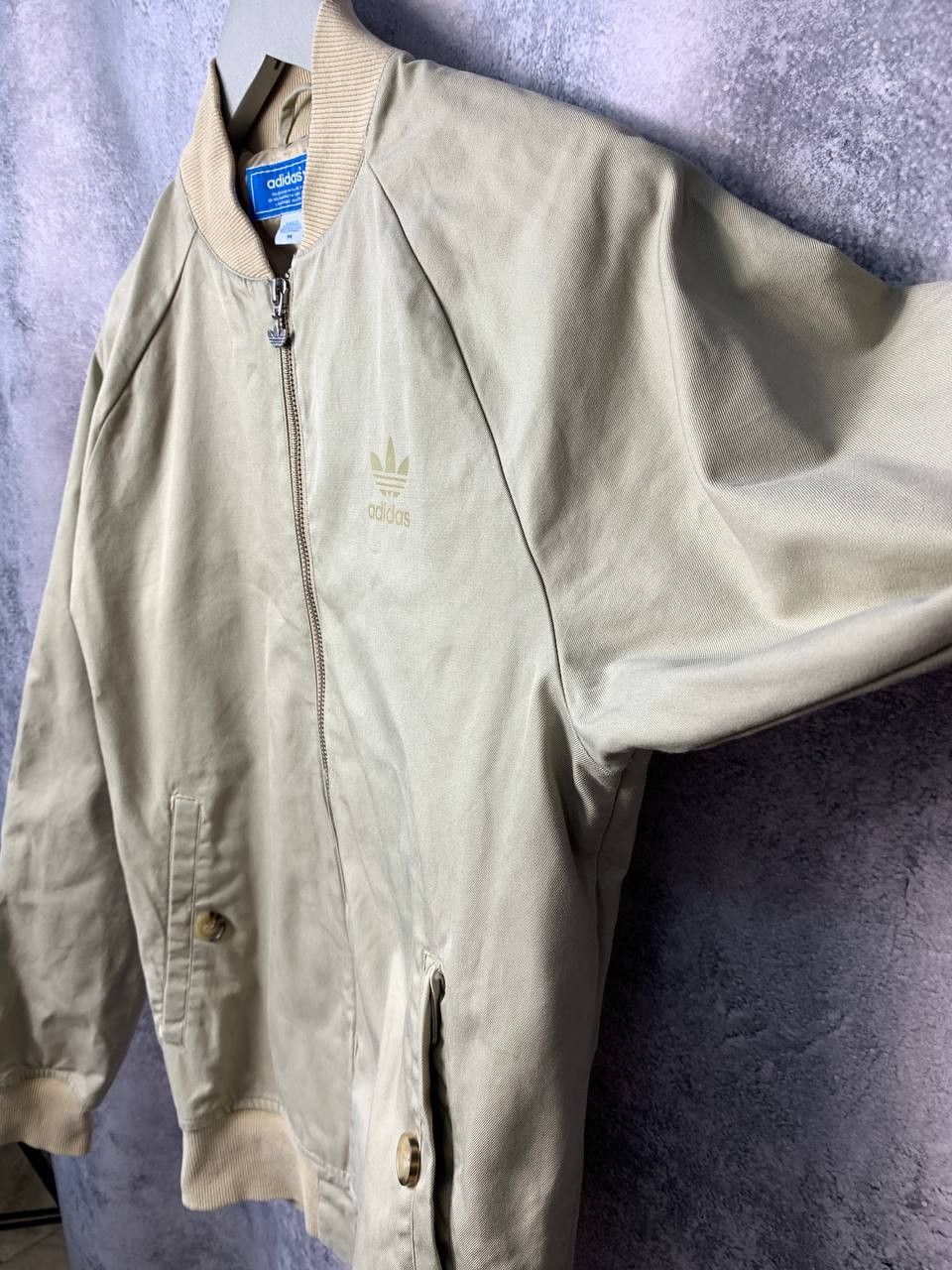 Adidas × Vintage Adidas Originals Vintage Jacket Bomber Beige Women's Size M / US 6-8 / IT 42-44 - 10 Thumbnail