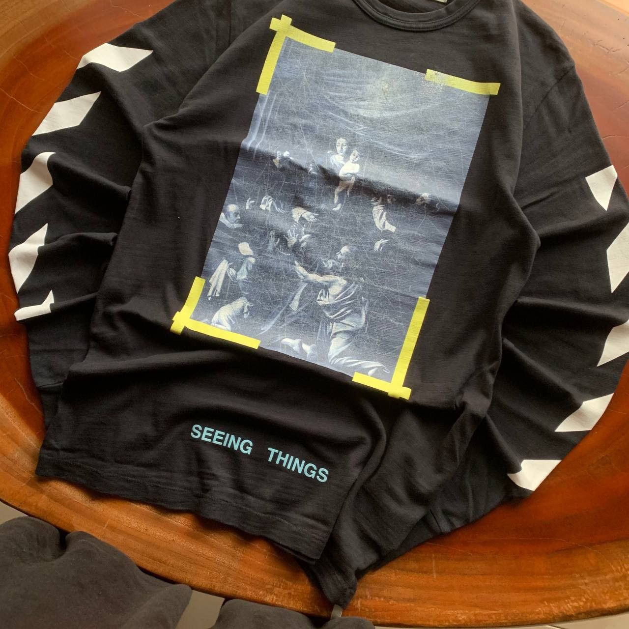 Off-White Off White Seeing Things Caravaggio 2013 Long Sleeve T Shirt Size US S / EU 44-46 / 1 - 5 Thumbnail