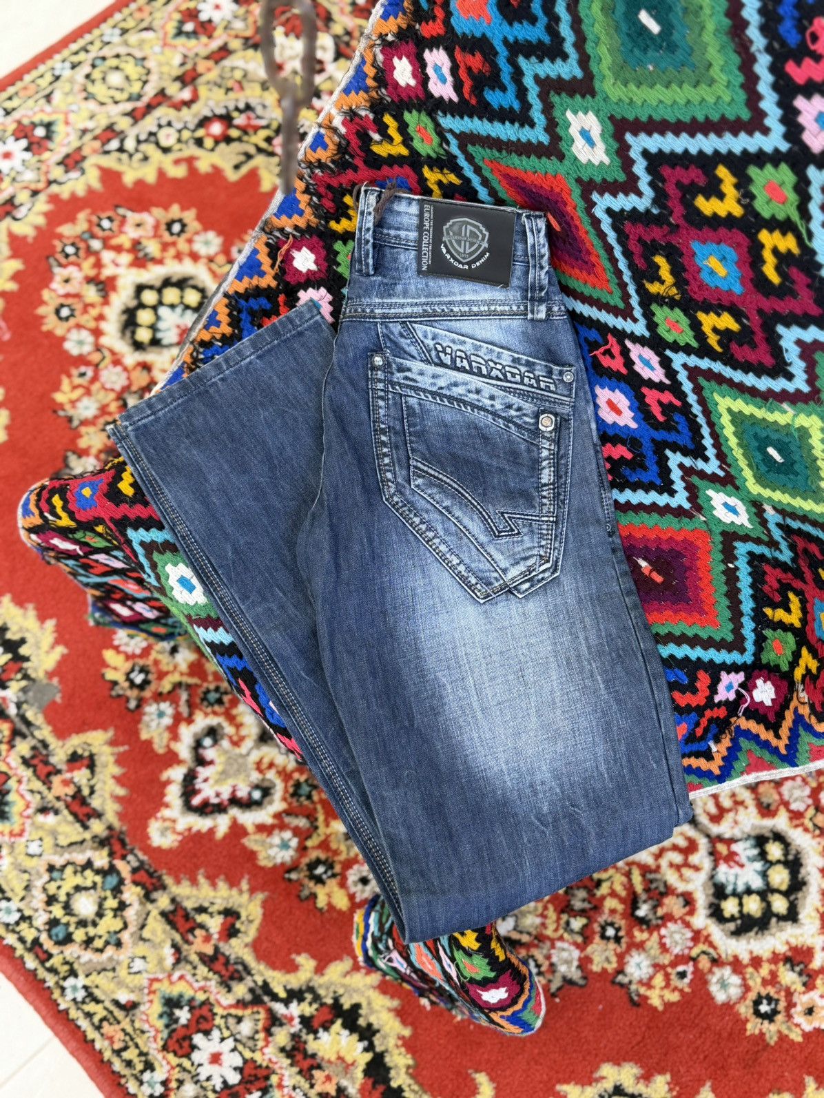 Hedi Slimane Vintage Dior Hedi Slimane Style Washed Denim Jeans Size US 30 / EU 46 - 6 Thumbnail