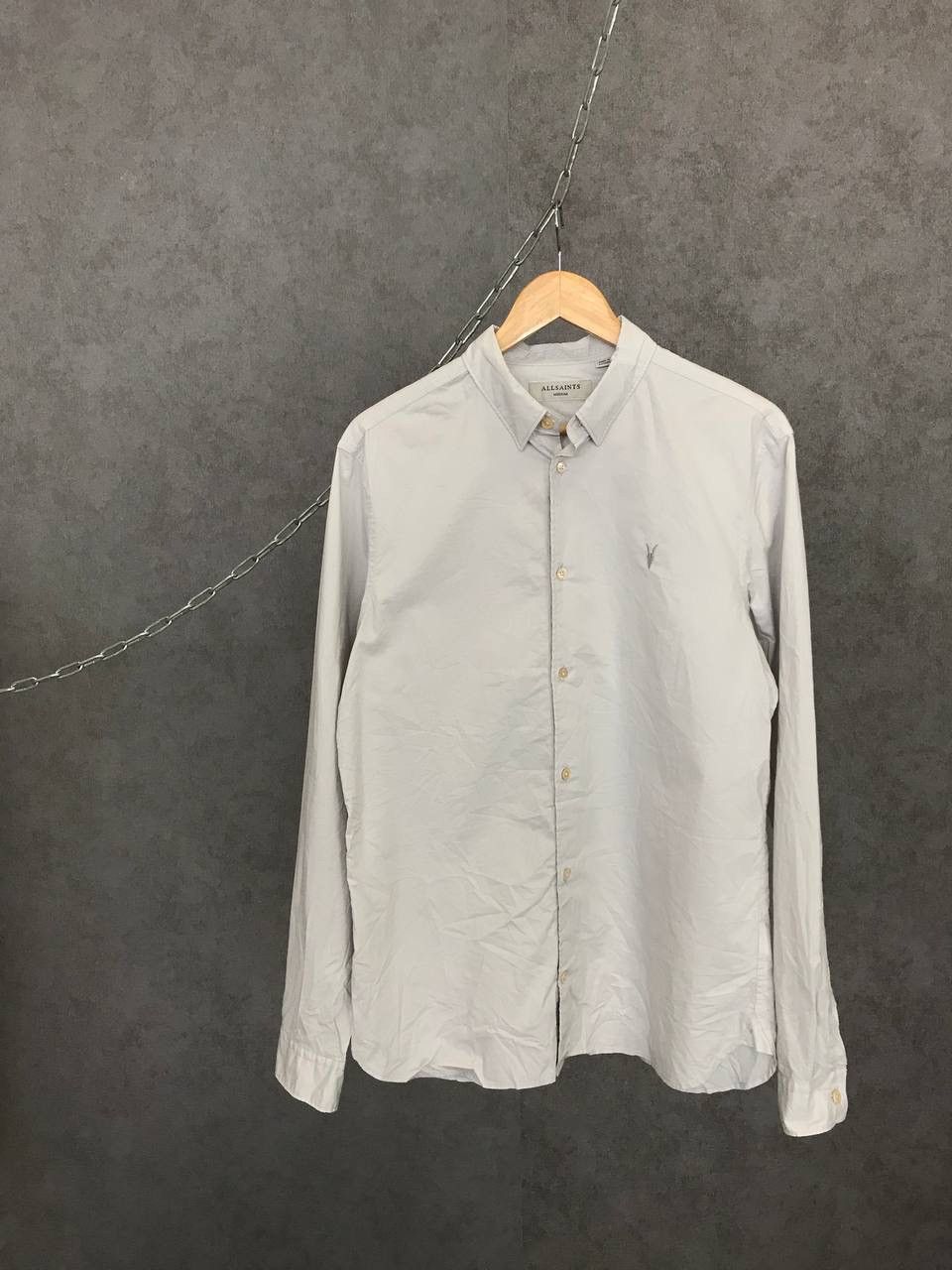 Allsaints Allsaints logo designer shirt Size US M / EU 48-50 / 2 - 1 Thumbnail