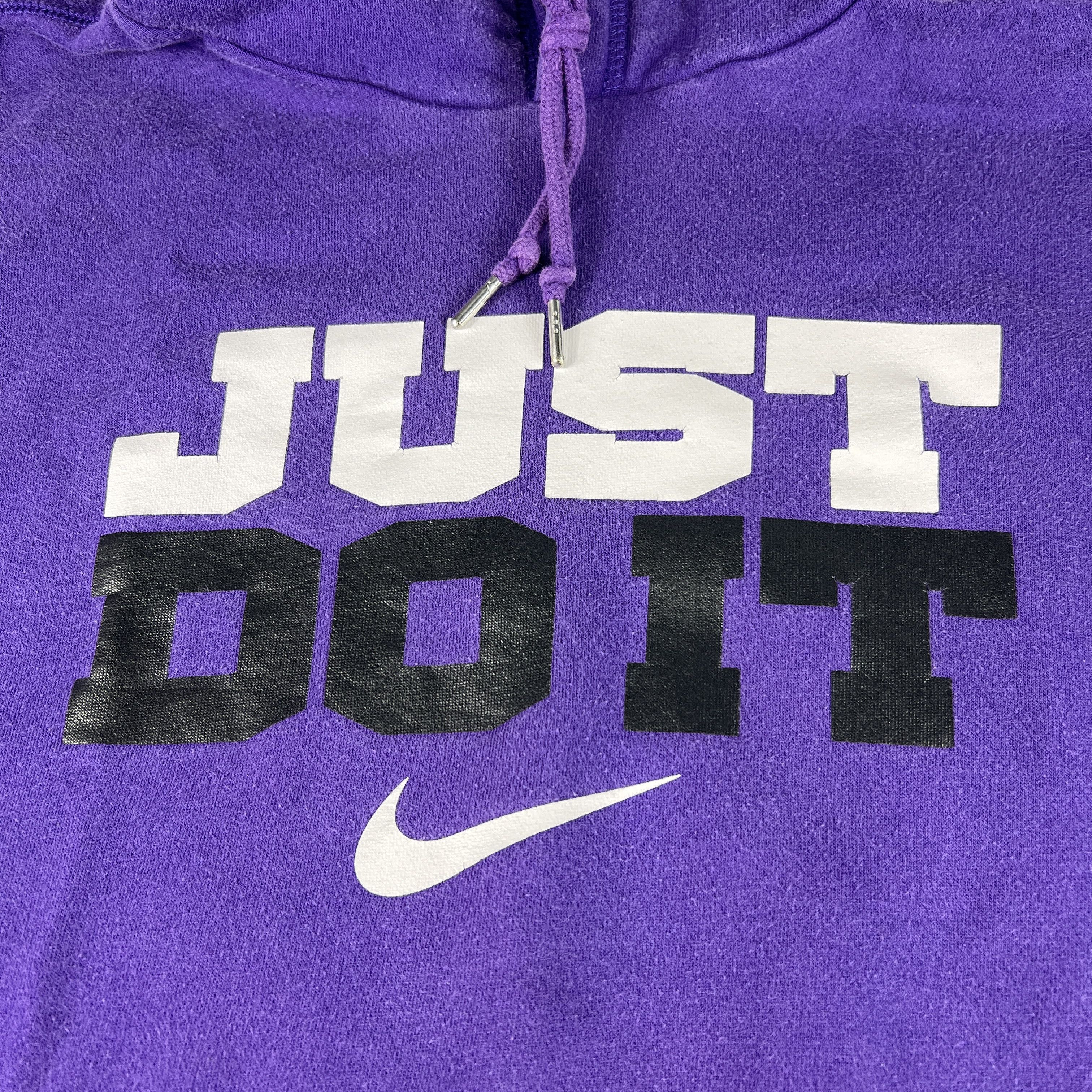 Nike Nike Just Do It Sweatshirt Faded Chest Logo Pullover Hoodie Size US L / EU 52-54 / 3 - 4 Thumbnail