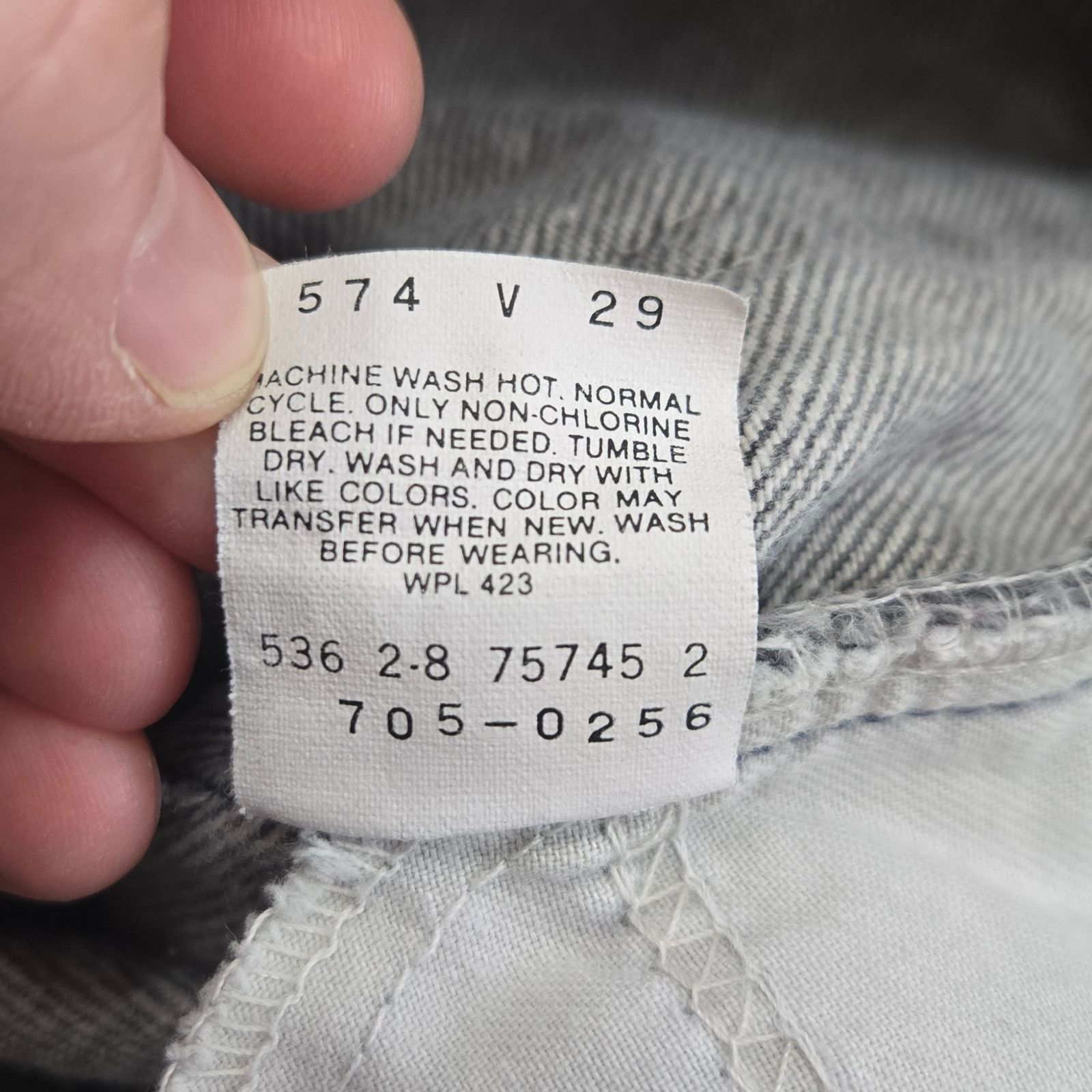 Levi's Vintage Levi’s Black Tab Acid Wash Jeans W28 Size 28" / US 6 / IT 42 - 7 Thumbnail