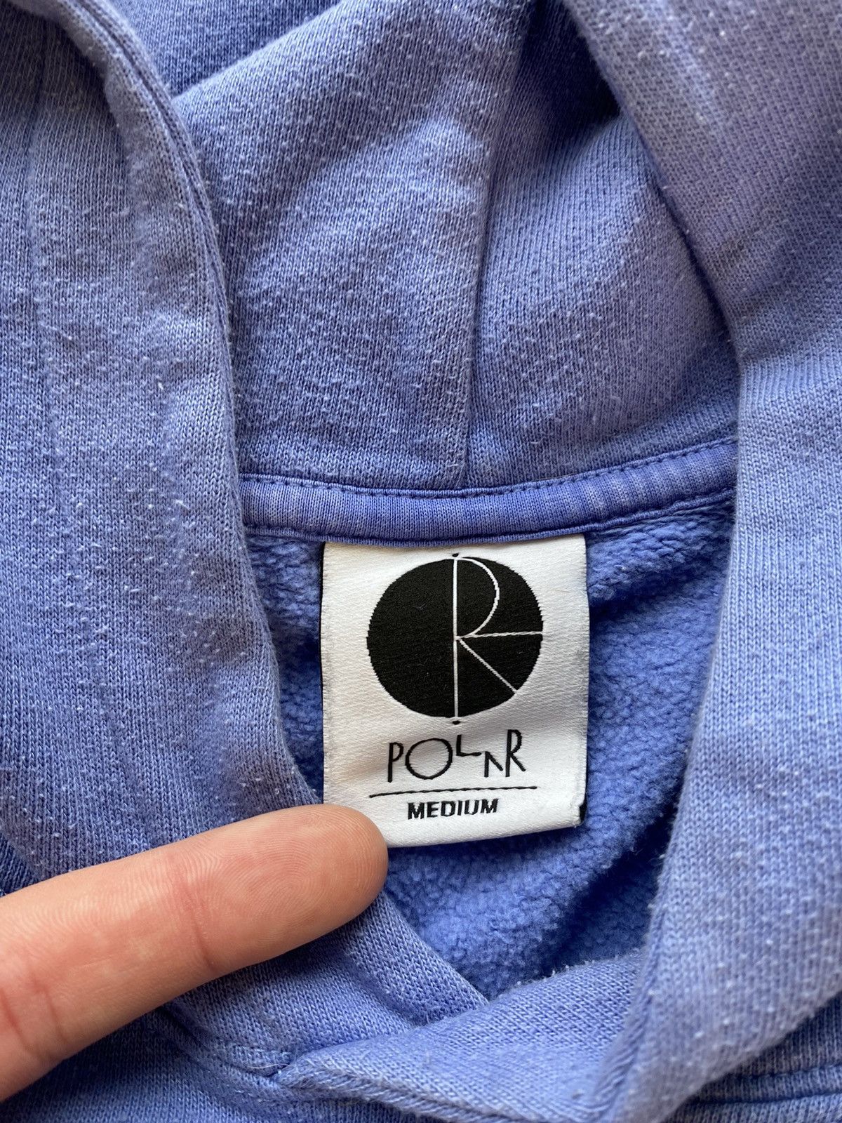 Polar Skate Co. Vintage Y2K Polar Skate Co. Default Centr Logo Blue Hoodie Size US M / EU 48-50 / 2 - 6 Thumbnail