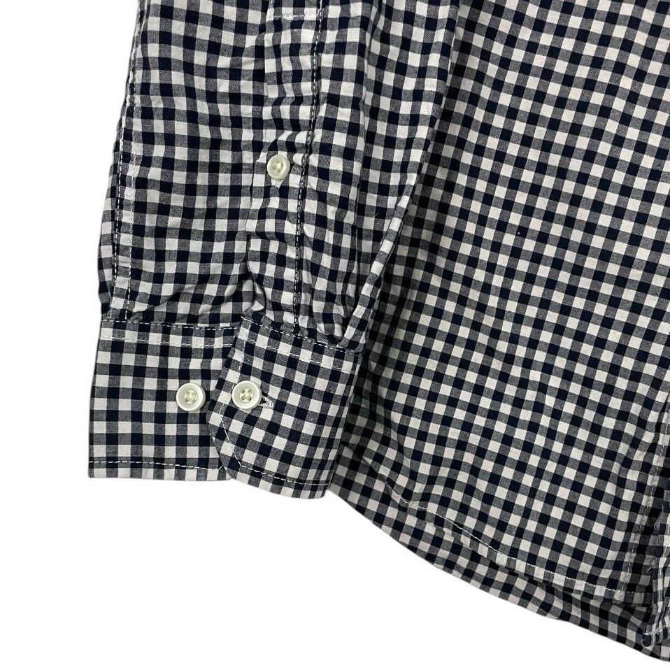 Other Goodfellow & Co Navy & White Gingham Slim Fit Button Down Size US M / EU 48-50 / 2 - 4 Thumbnail