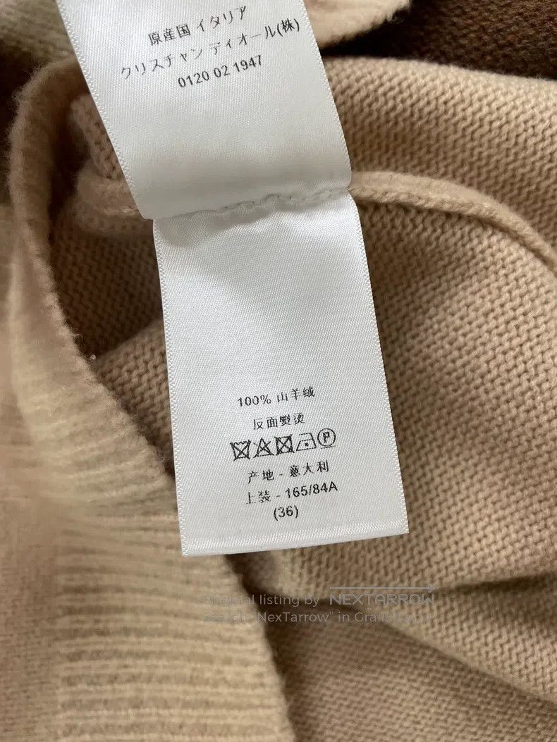 Dior Dior Colour block cashmere sweater Size XS / US 0-2 / IT 36-38 - 5 Thumbnail