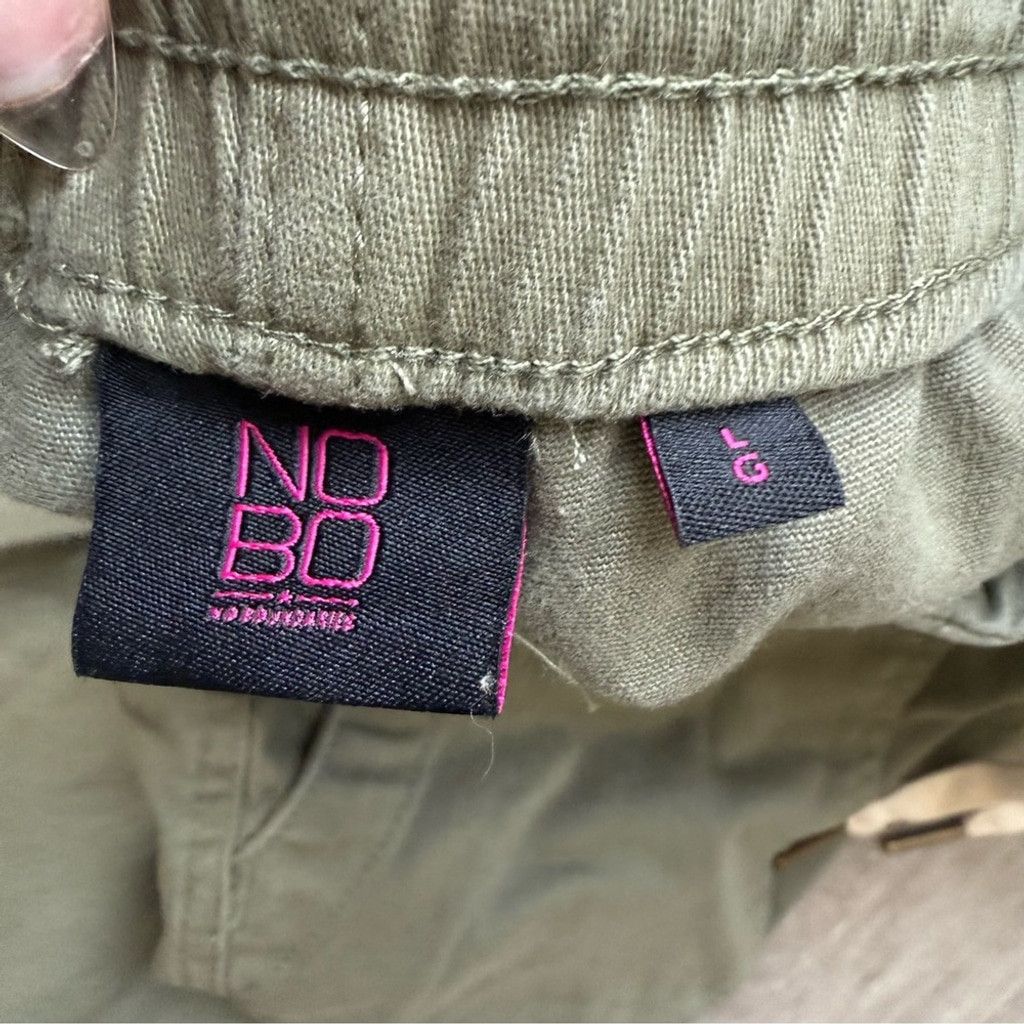 The Unbranded Brand NOBO Green Tapered Trousers with Elastic Waistband Size 30" / US 8 / IT 44 - 7 Thumbnail