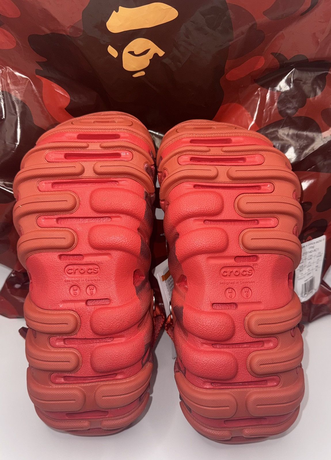 Bape × Crocs BAPE X Crocs Echo clog 213140-8C1 Size US 6 / IT 36 - 7 Thumbnail