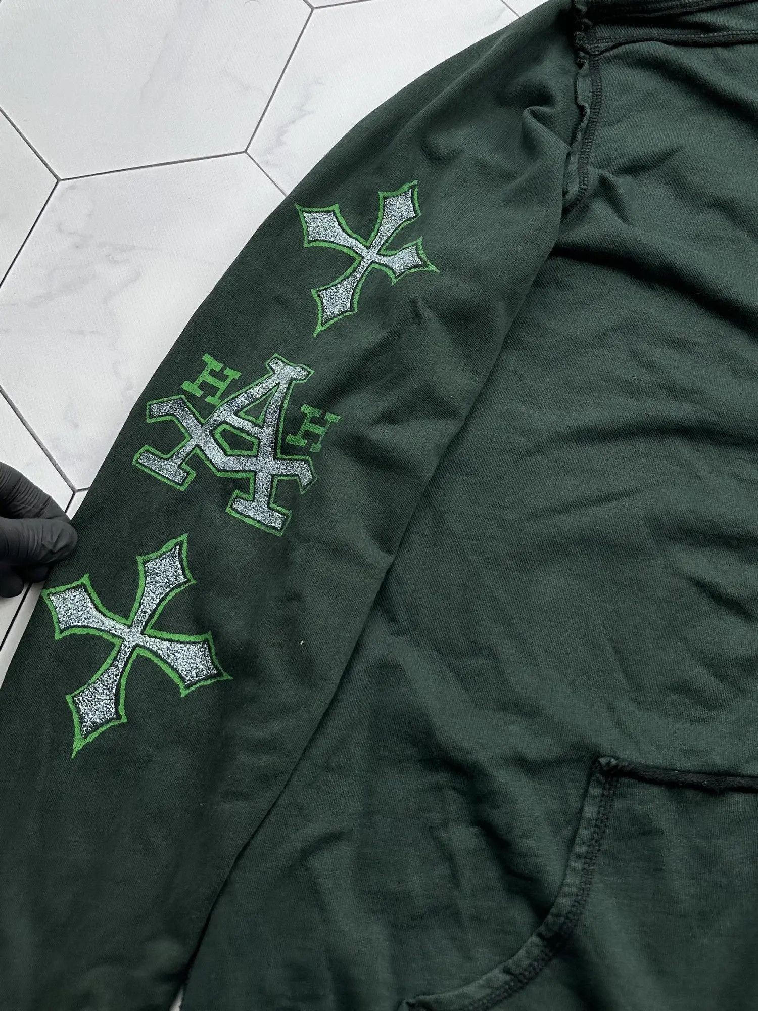Affliction Affliction 2in1 Vintage Hoodie (B11) Size US XXL / EU 58 / 5 - 6 Thumbnail
