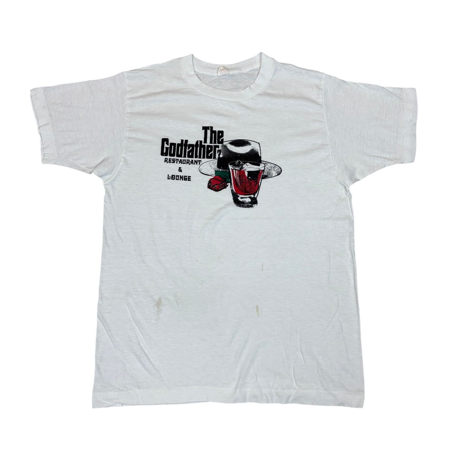 Vintage Vintage 70s The Godfather Restaurant Single Stitch Shirt Lg Size US L / EU 52-54 / 3 - 1 Thumbnail