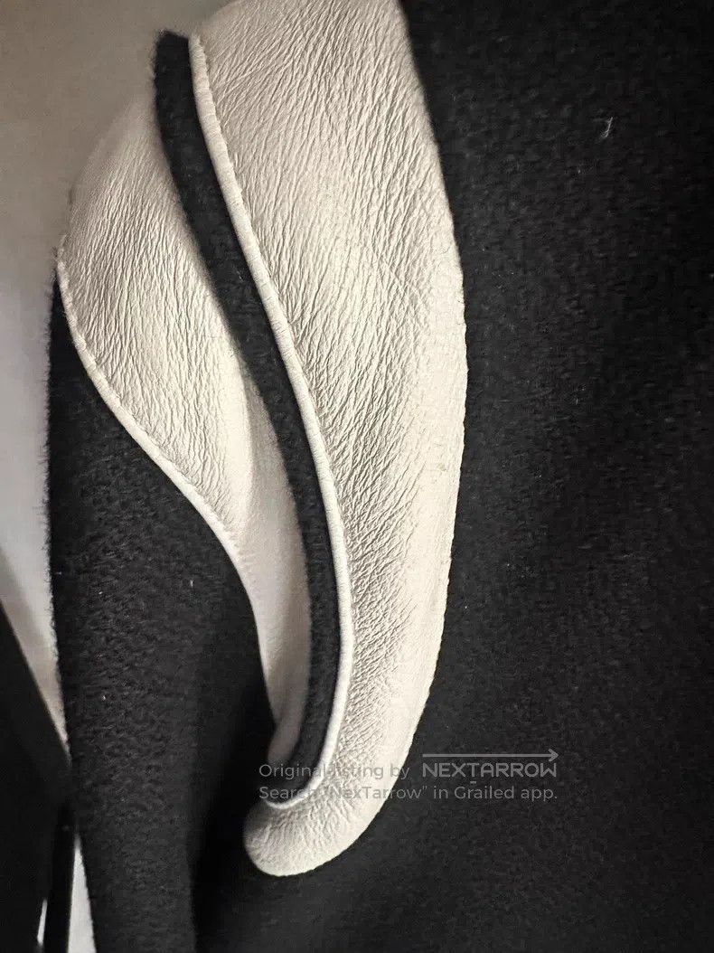 Saint Laurent Paris Saint Laurent Paris Black and White Baseball Jacket Size US M / EU 48-50 / 2 - 3 Thumbnail