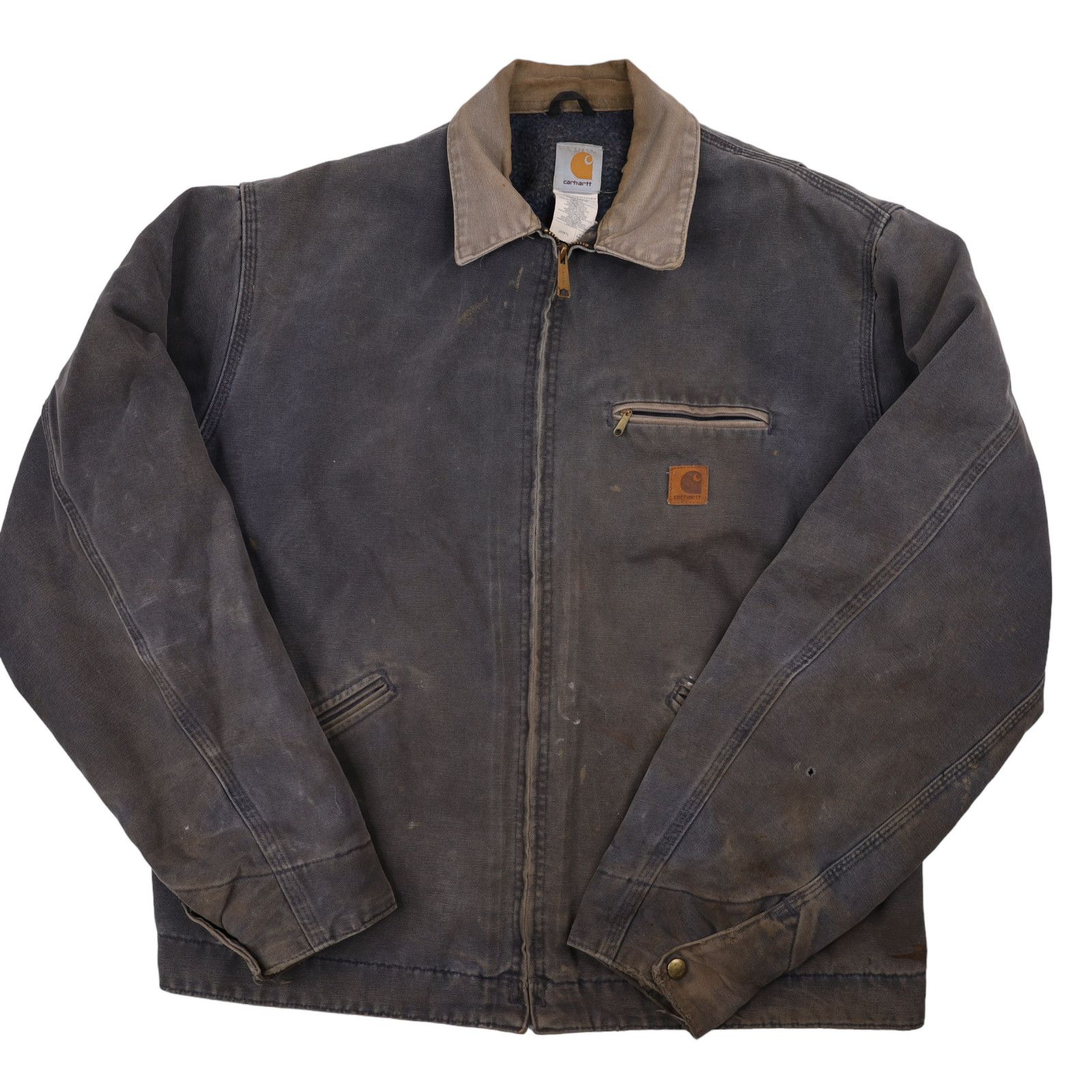 Carhartt × Vintage 2002 Vintage Distressed Carhartt J97PLT Jacket Size US XL / EU 56 / 4 - 1 Thumbnail