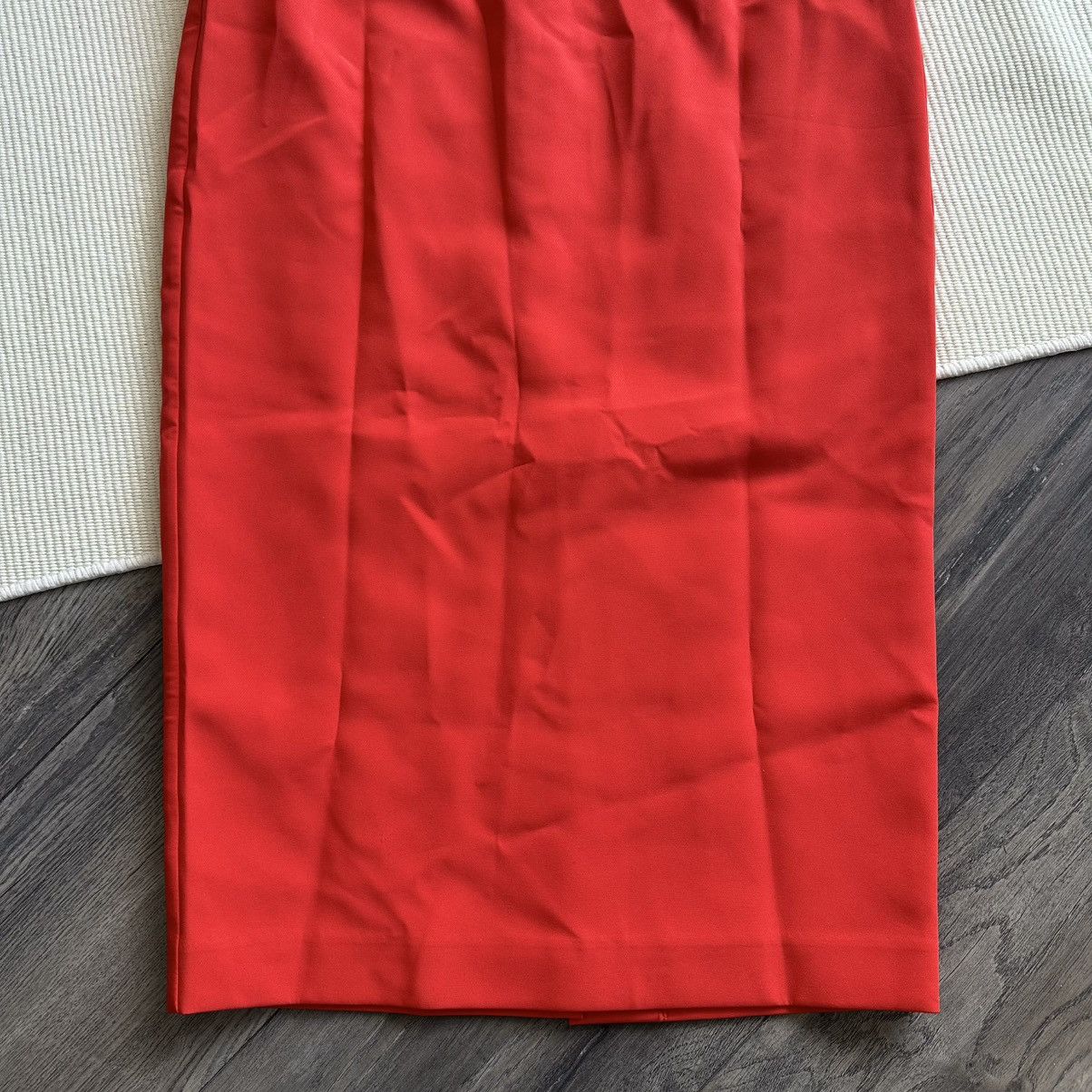 MILLY Milly Bria Off-the-Shoulder Midi Coral Dress Size XS / US 0-2 / IT 36-38 - 2 Thumbnail