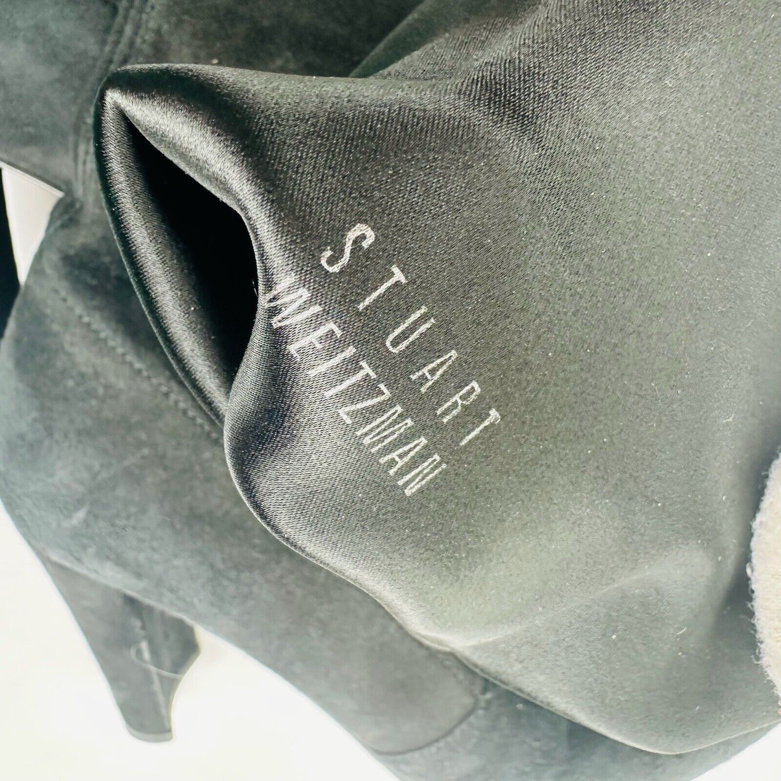 Stuart Weitzman Stuart Weitzman Highland Boots Black Suede Heeled Sz 5.5 Size US 5.5 / IT 35.5 - 12 Thumbnail