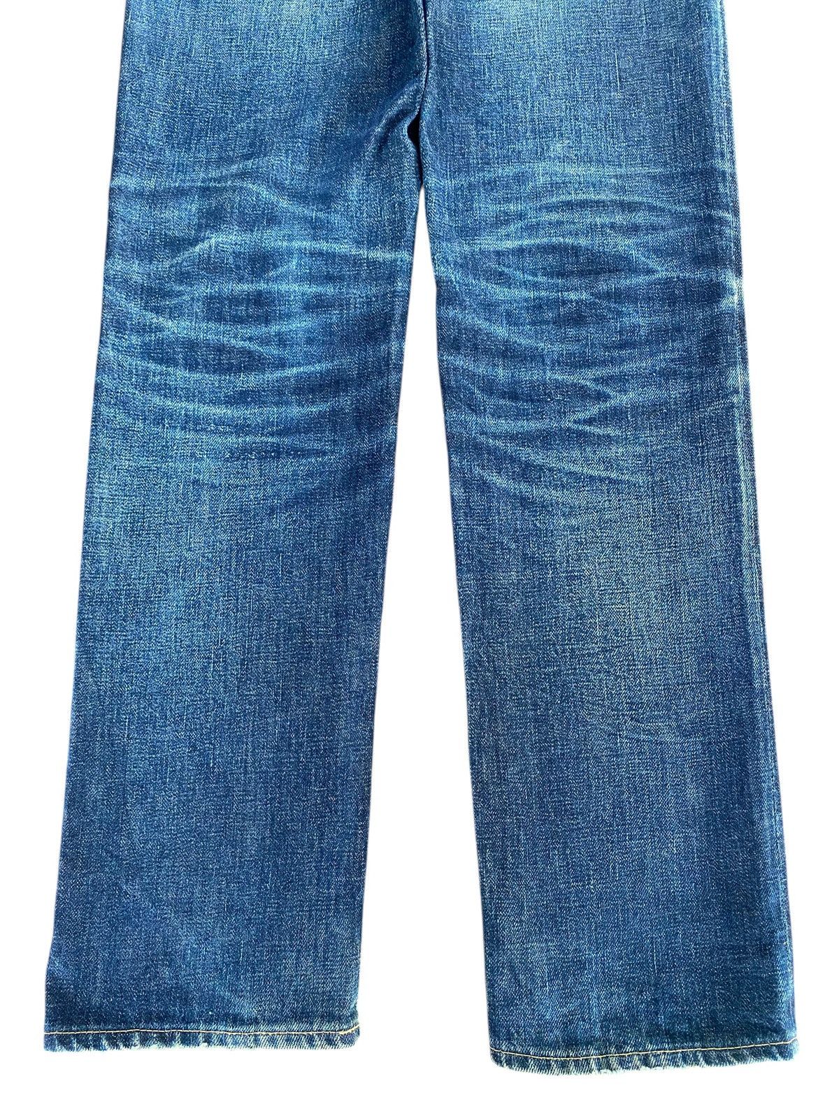 Japanese Brand Tenoras Japan Selvedge Denim Vintage Blue Straight Slim Leg Size US 30 / EU 46 - 6 Thumbnail