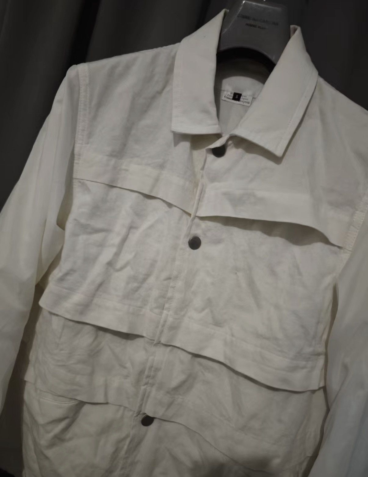 Comme des Garcons Comme des Garçons CDG Panel Pleated Jacket Size US S / EU 44-46 / 1 - 3 Thumbnail