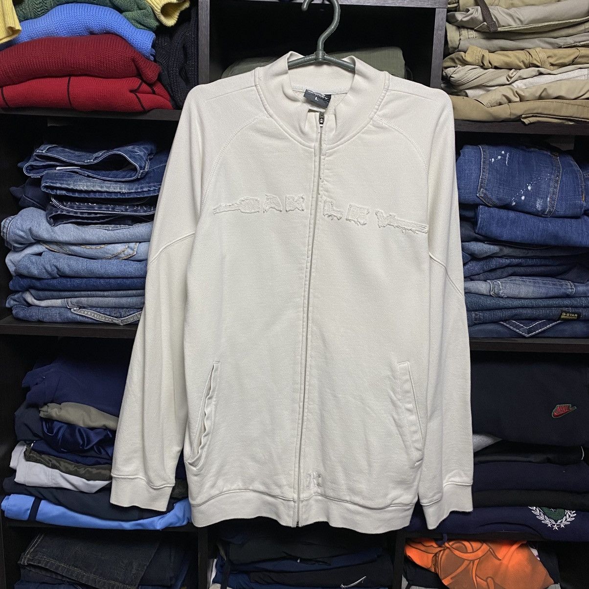 Oakley Vintage Oakley Softwear 90’s big logo y2k rarezip sweatshirt Size US L / EU 52-54 / 3 - 1 Thumbnail