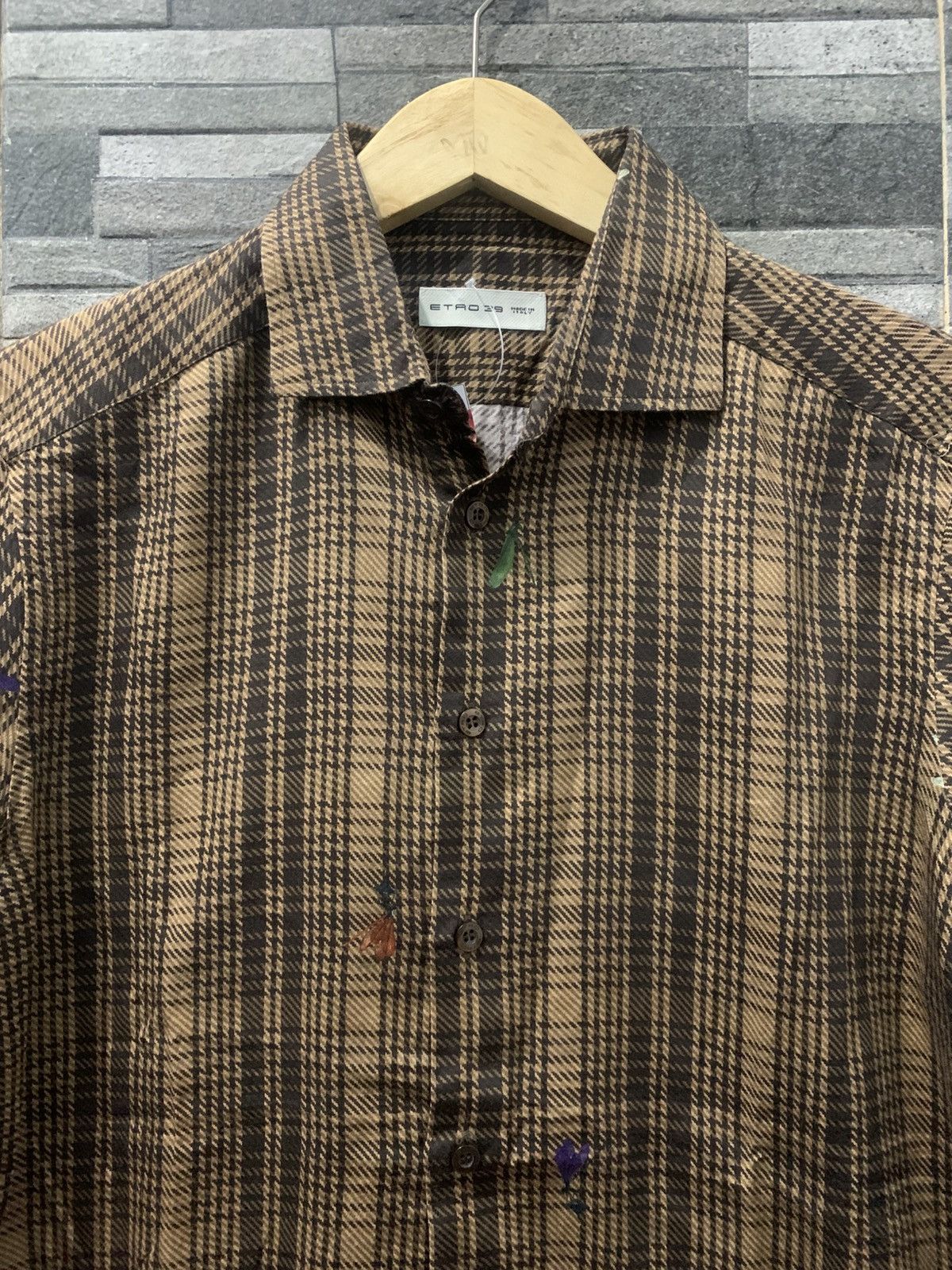 Etro ETRO Plaid Shirt Size US M / EU 48-50 / 2 - 3 Thumbnail