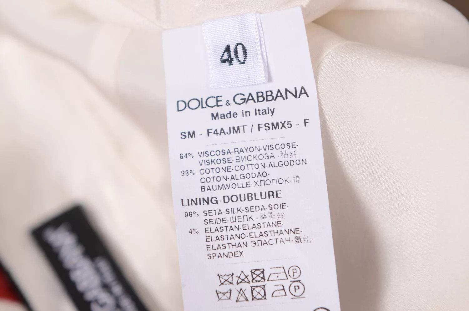 Dolce & Gabbana DOLCE&GABBANA Women's Skirt Size 27" / US 4 / IT 40 - 6 Thumbnail