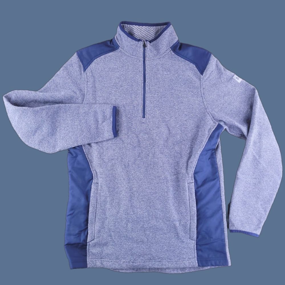 Under Armour Under Armour Sweater Men M Blue Quarter Zip ColdGear Infrared Golf Run Size US M / EU 48-50 / 2 - 1 Thumbnail