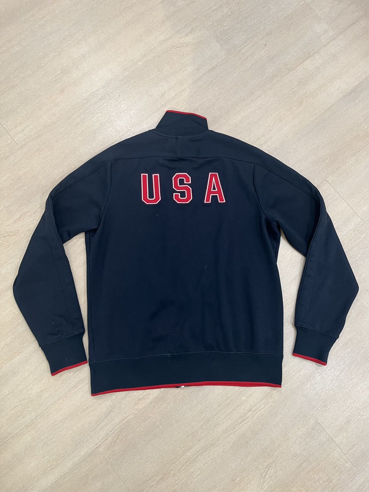Supreme Nike United States Olympic Zip Up Size US L / EU 52-54 / 3 - 2 Thumbnail