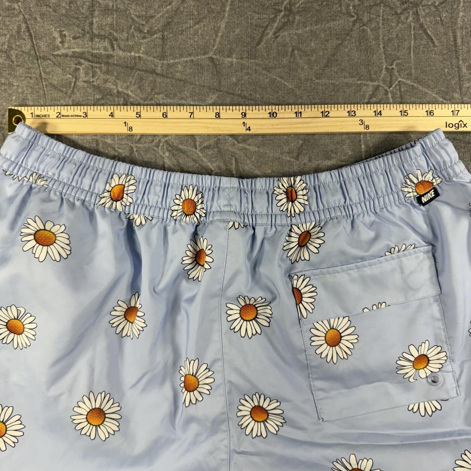Nike Nike Shorts Men's XL Blue Blue Floral Flower DM6909-548 Size US 36 / EU 52 - 6 Thumbnail