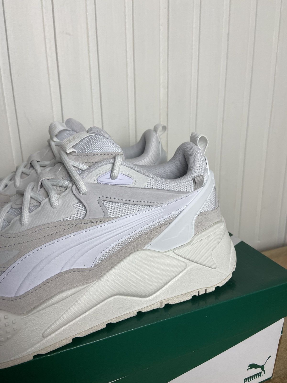 Puma New Puma RS-X Efekt PRM white authentic size 11,5us vintage Size US 11.5 / EU 44-45 - 2 Thumbnail