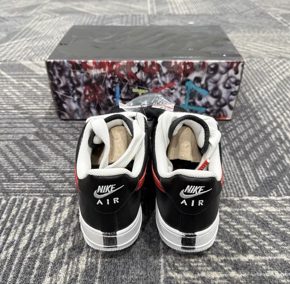 Nike × peaceminusone Peaceminusone x Nike Air Force 1 PMO J42 Size US 6.5 / EU 39-40 - 3 Thumbnail