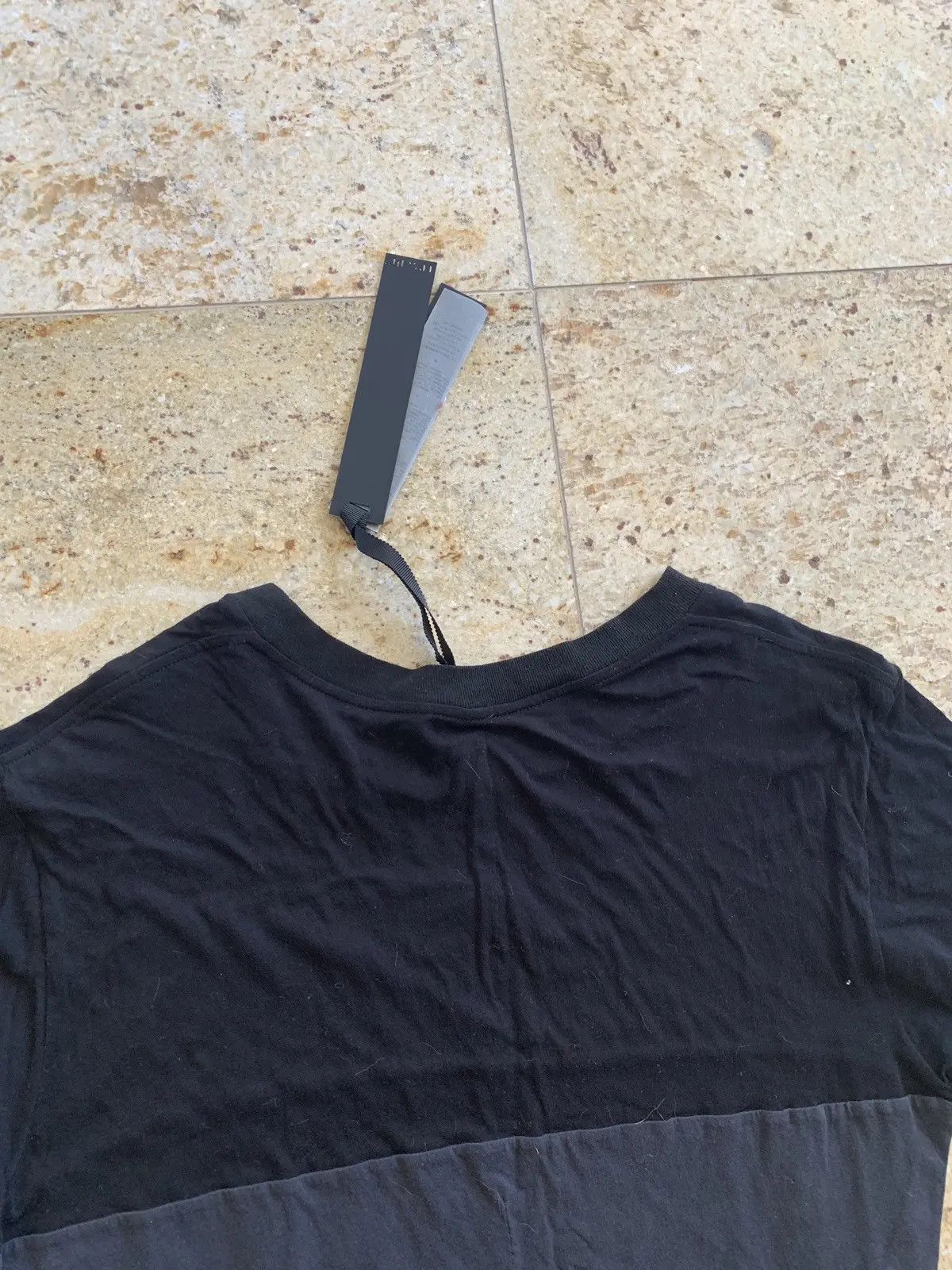Ben Taverniti Unravel Project o1rshd1 L Jersey Double Hybrid Tee in Black Size US S / EU 44-46 / 1 - 11 Thumbnail