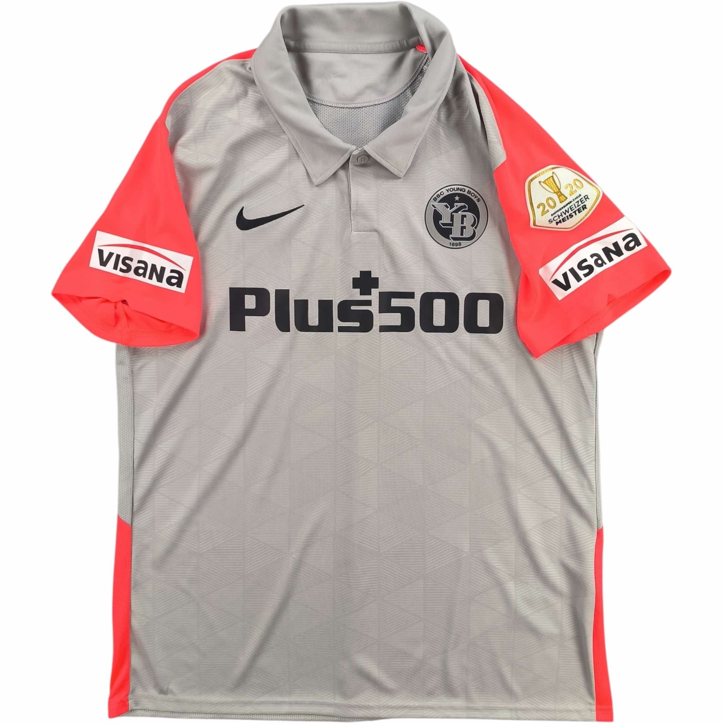 Young Boys 2020-21 Nike away football jersey shirt size L