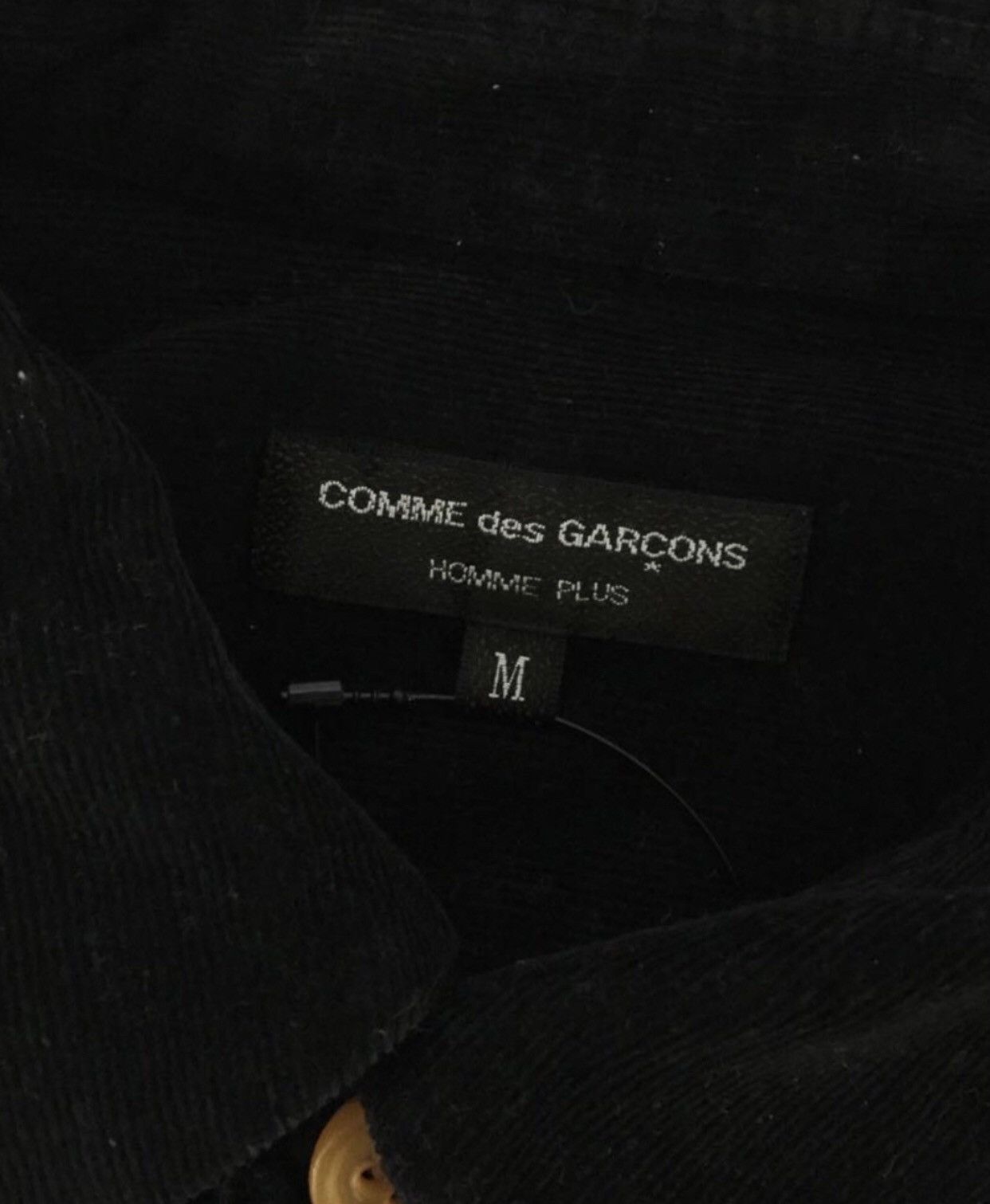 Comme des Garcons Black fine corduroy shirt 2412-Nextarrow Size US M / EU 48-50 / 2 - 4 Thumbnail