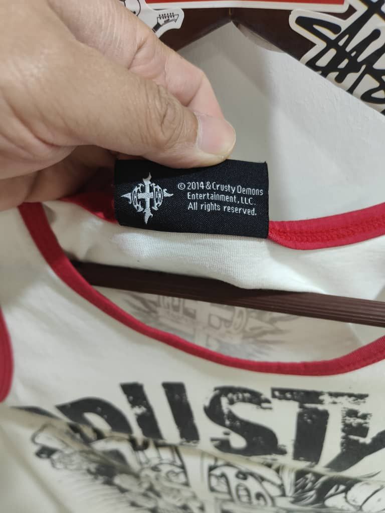 Japanese Brand Vintage Crusty Demons Masters Of Mayhem Big Logo T Shirt Size US M / EU 48-50 / 2 - 3 Thumbnail