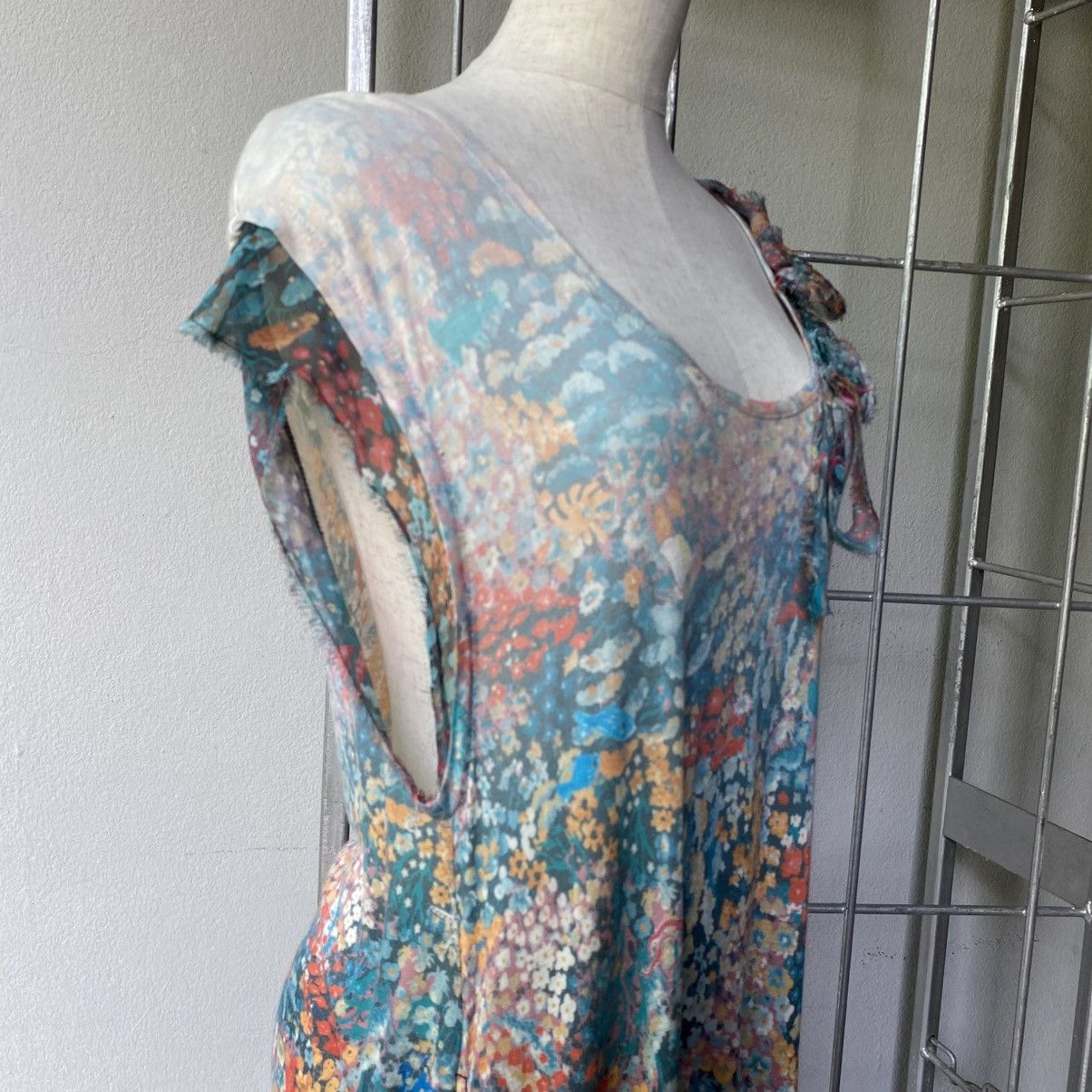 Tsumori Chisato Tsumori Chisato Floral Ruffle Strap Maxi Dress Size XS / US 0-2 / IT 36-38 - 24 Thumbnail