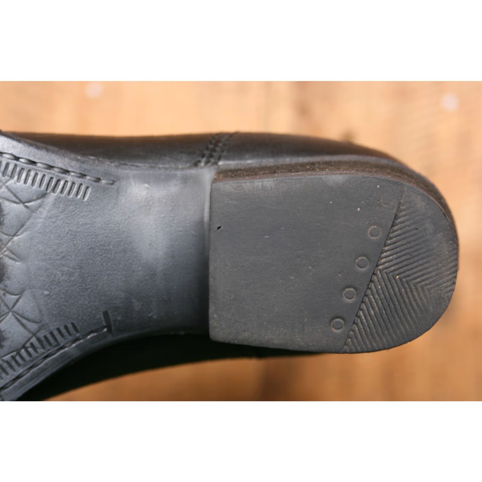 Harley Davidson HARLEY-DAVIDSON Curwood Black Leather 4.5" Short Western Boots Sz. 7M Womens Size 28" / US 6 / IT 42 - 6 Thumbnail