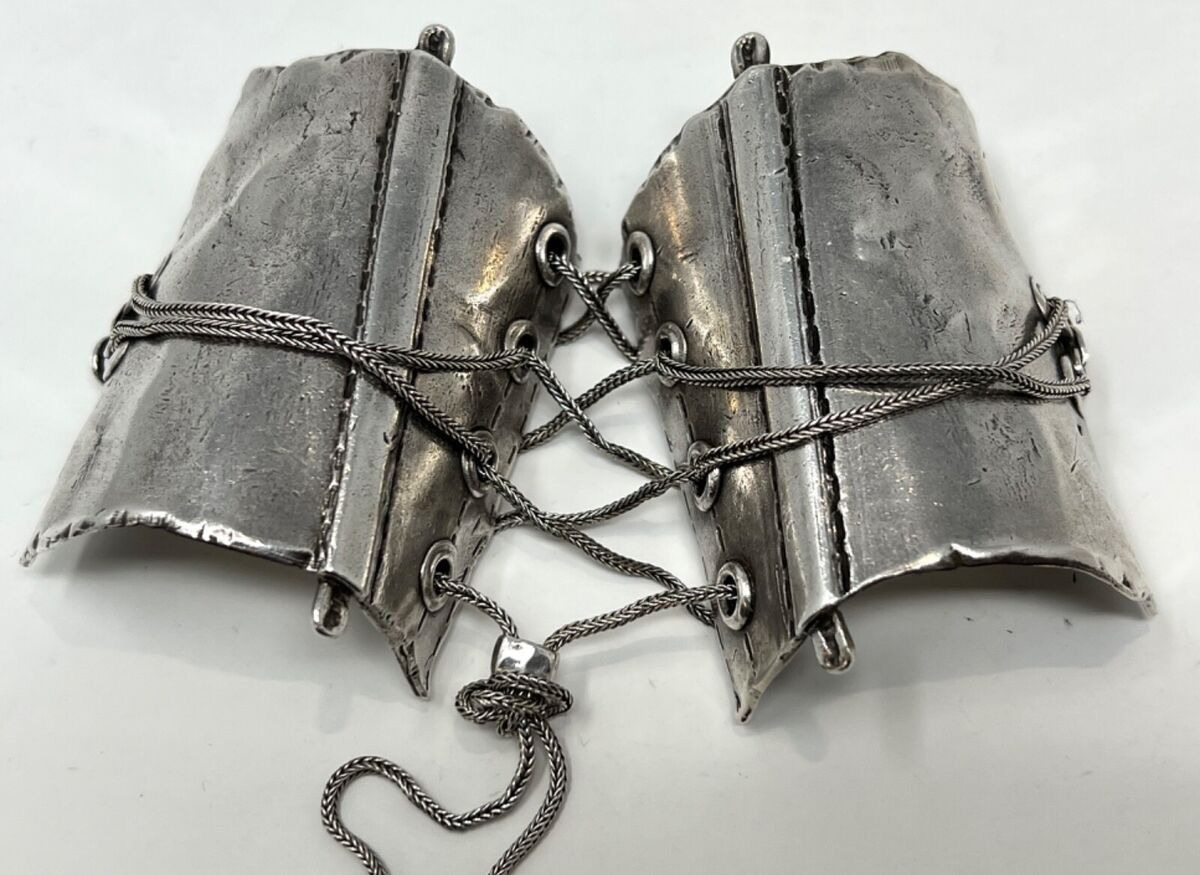 Jean Paul Gaultier × Vintage jean paul gaultier silver chrome bracelet Size ONE SIZE - 1 Thumbnail