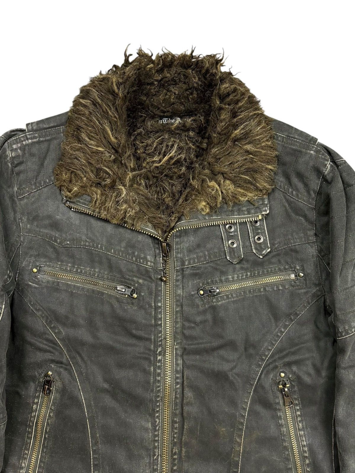In The Attic 2000s In The Attic - Fur Interior Western Rider Jacket Size US M / EU 48-50 / 2 - 6 Thumbnail