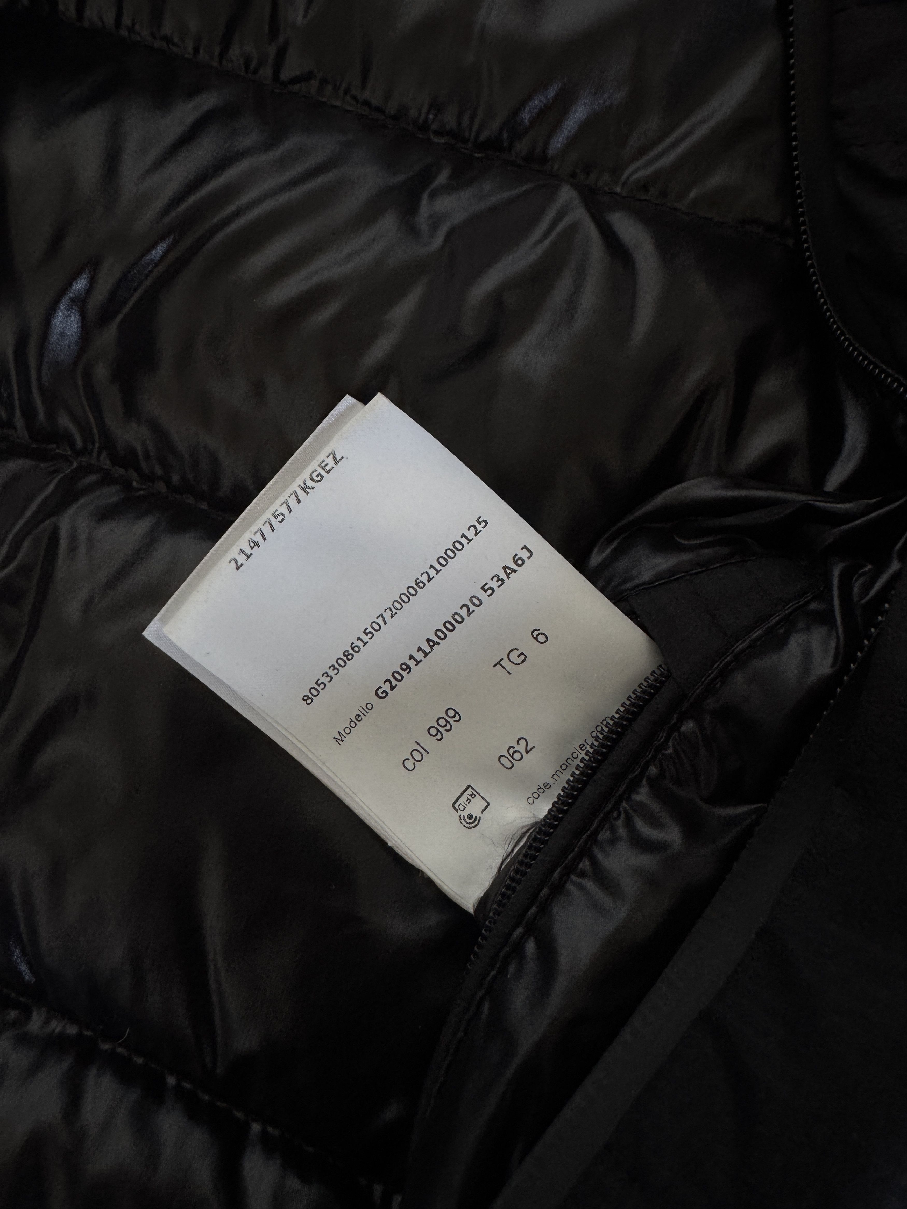 Moncler Moncler Black Moguy Puffer Jacket Size US XXL / EU 58 / 5 - 7 Thumbnail