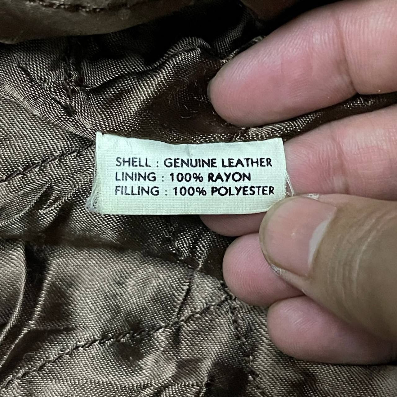 Genuine Leather Vintage Sawyer Of Napa Leather Bomber Jacket Size US M / EU 48-50 / 2 - 10 Thumbnail
