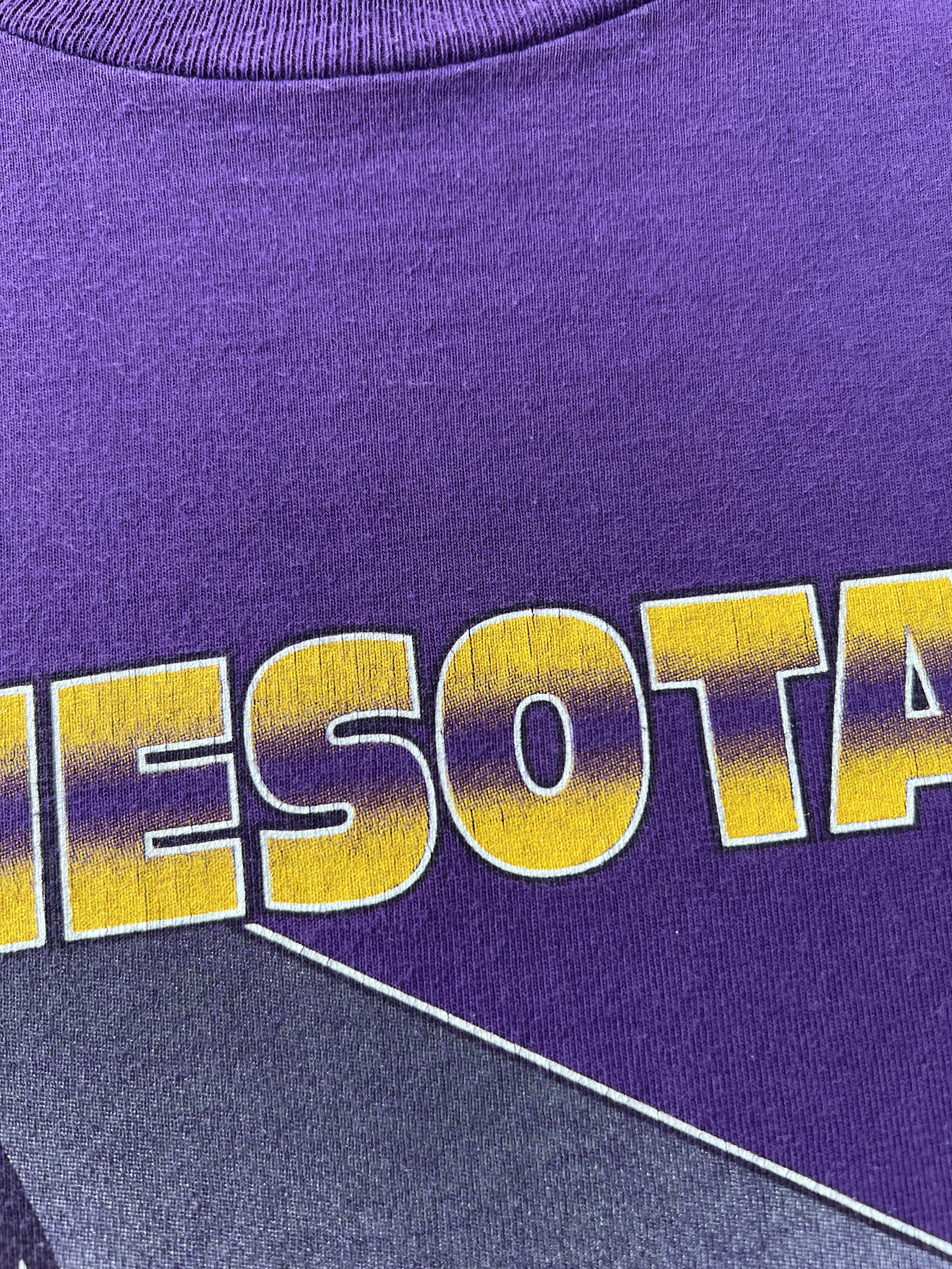 NFL Vintage 1993 Minnesota Vikings NFL Starter Purple T-shirt Size US M / EU 48-50 / 2 - 8 Thumbnail