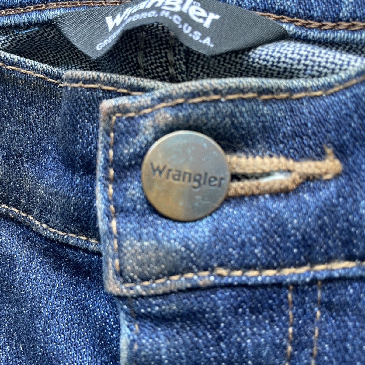 Vintage Vintage Wrangler Faded Distressed Denim Jeans Pants W30 Size US 30 / EU 46 - 6 Thumbnail