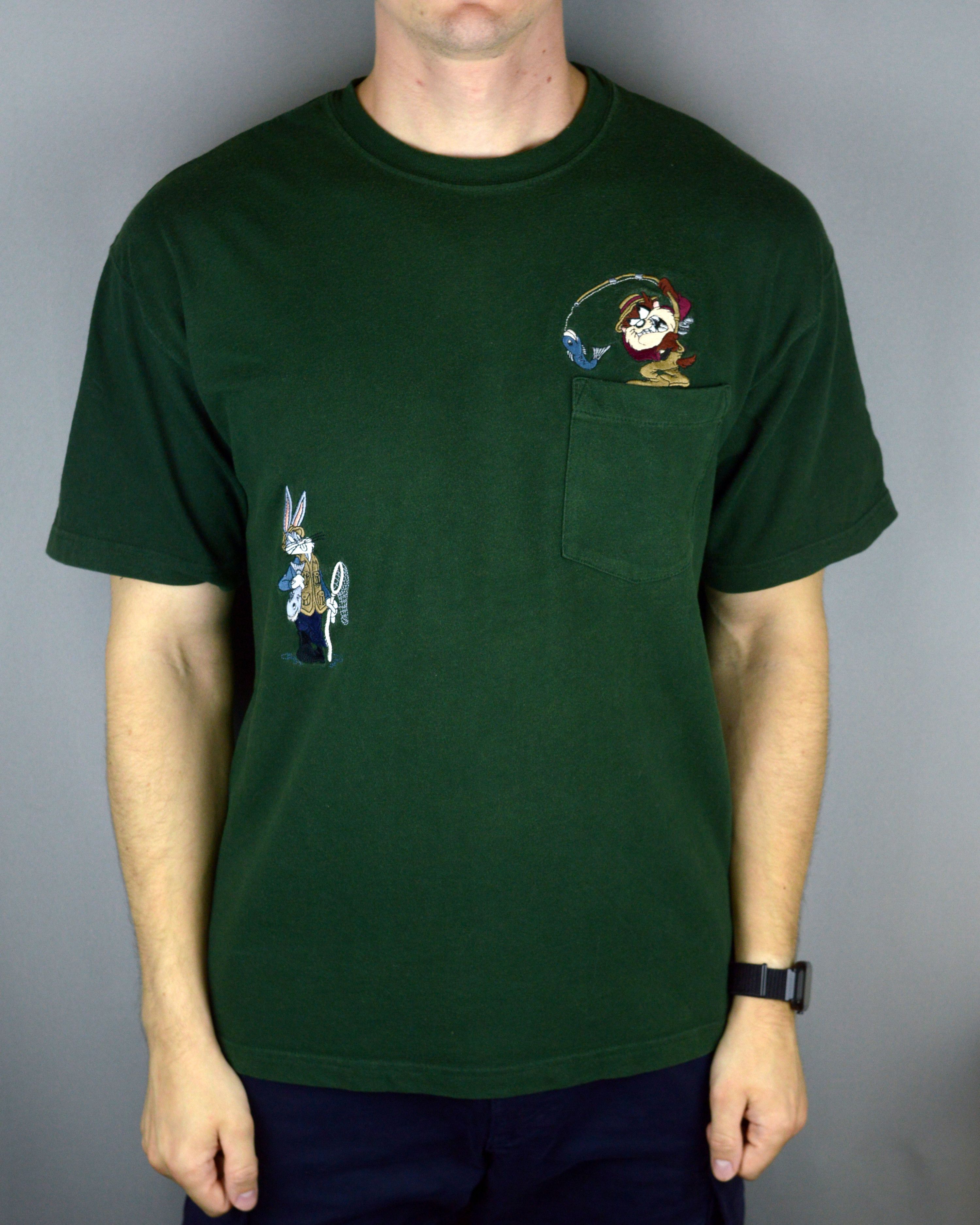 Vintage Vontage Looney Tunes Fishman 90s t shirt Size US M / EU 48-50 / 2 - 1 Thumbnail