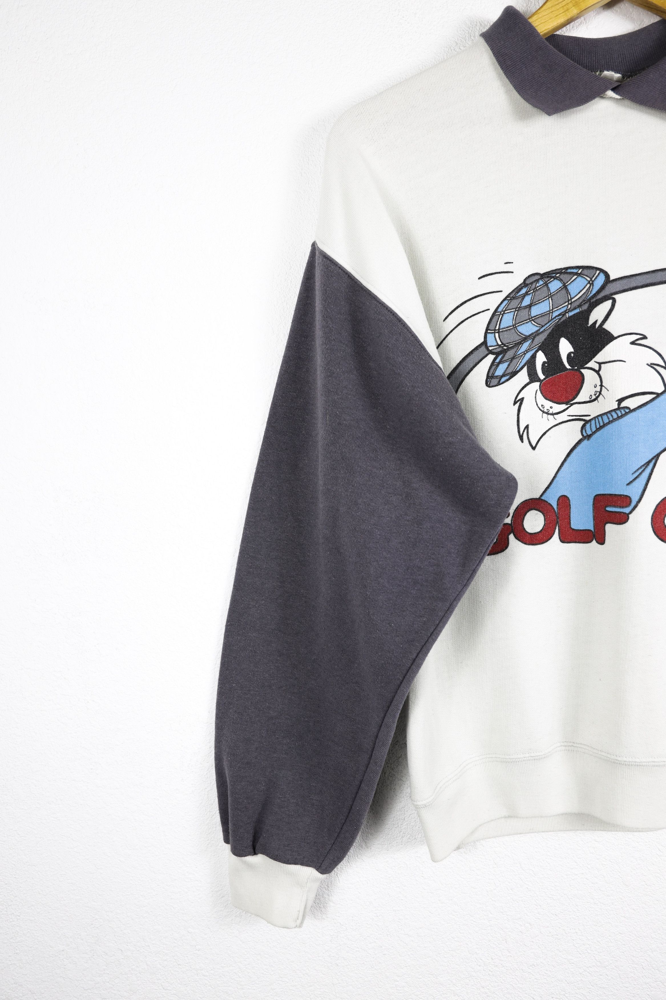 Cartoon Network × Vintage × Warner Bros Vintage Warner Bros Looney Tunes Golf Club Graph Sweatshirt Size M / US 6-8 / IT 42-44 - 8 Thumbnail