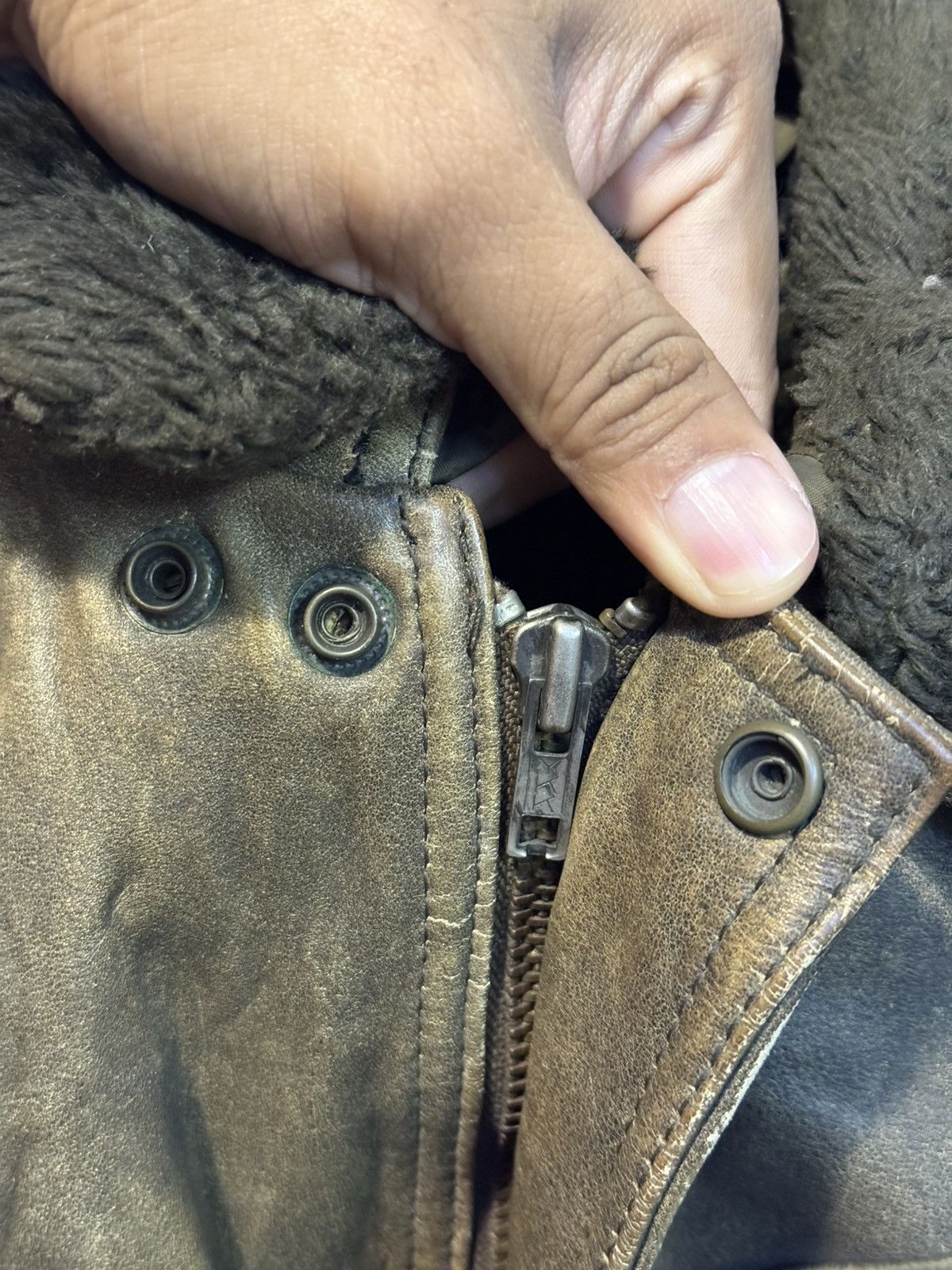 Genuine Leather Vintage G1 Texas Dallas Pussy Island AirForce Leather Jacket Size US M / EU 48-50 / 2 - 13 Thumbnail