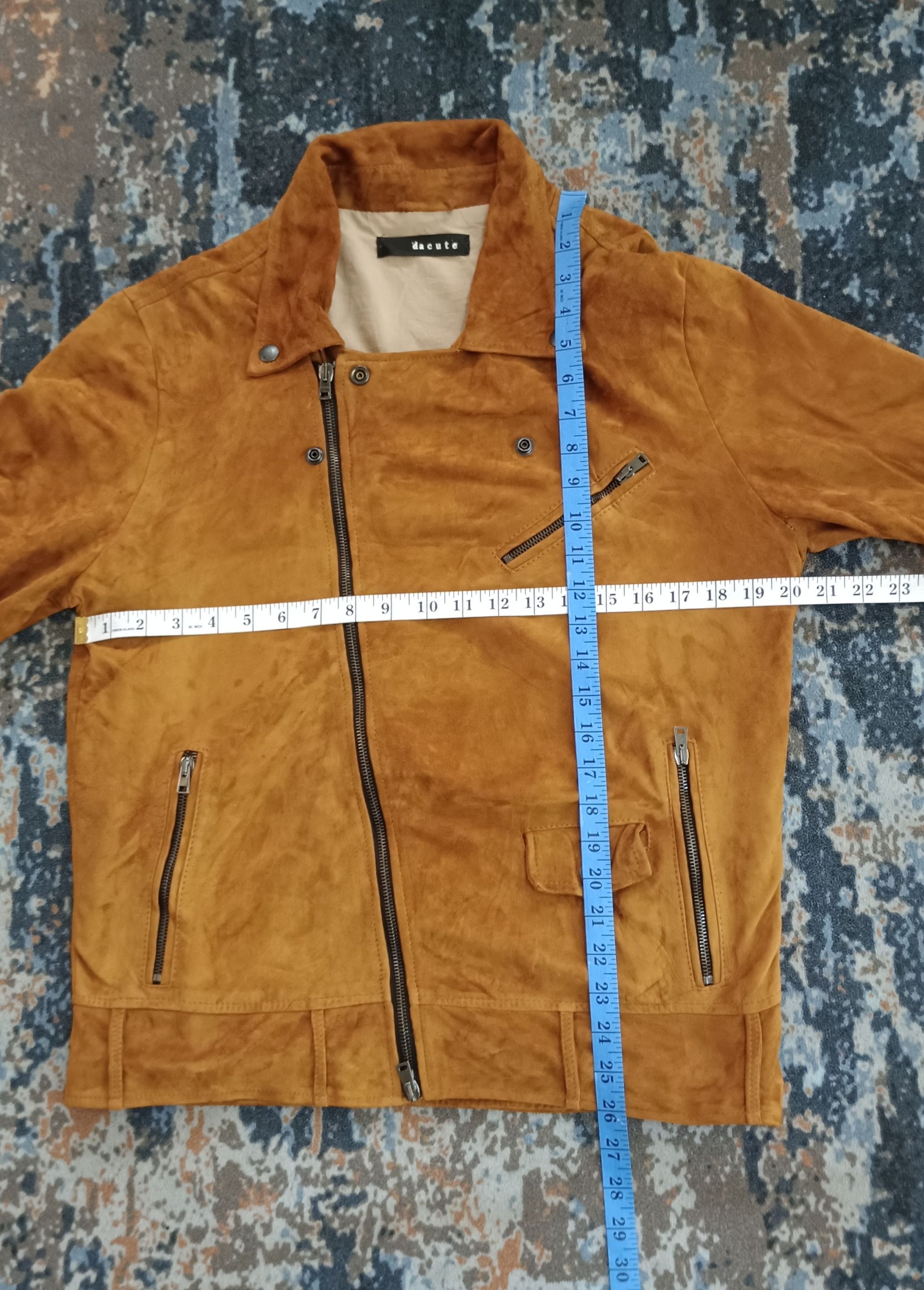 Dacute Dacute Riders Jacket Cordage Leather Men Jacket Size US M / EU 48-50 / 2 - 16 Thumbnail