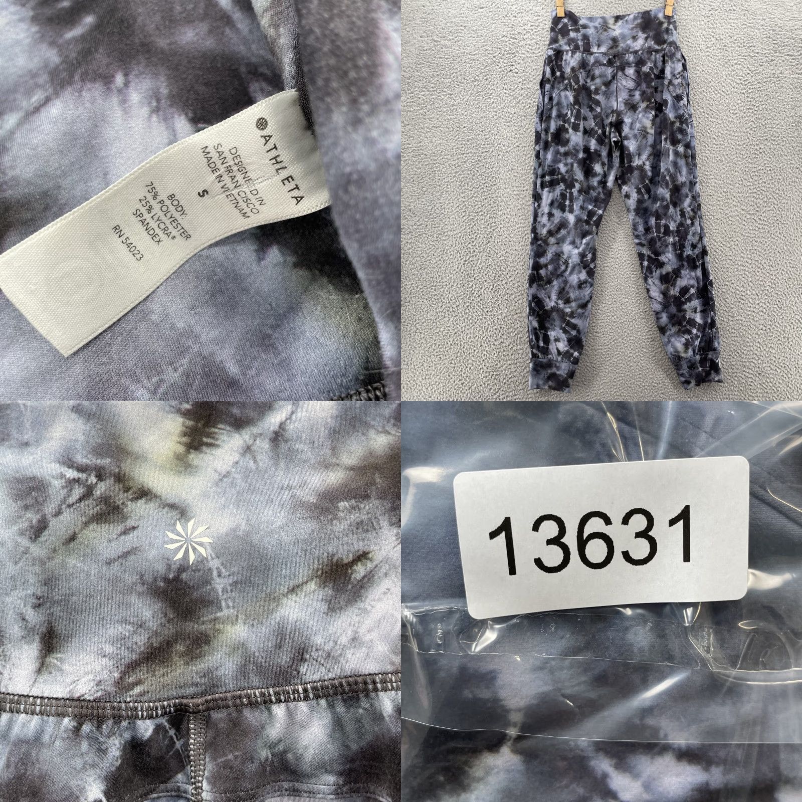 Athleta Athleta Salutation Printed Jogger Women Small Tie Dye Boho Athleisure Travel Gym Size 28" / US 6 / IT 42 - 8 Thumbnail