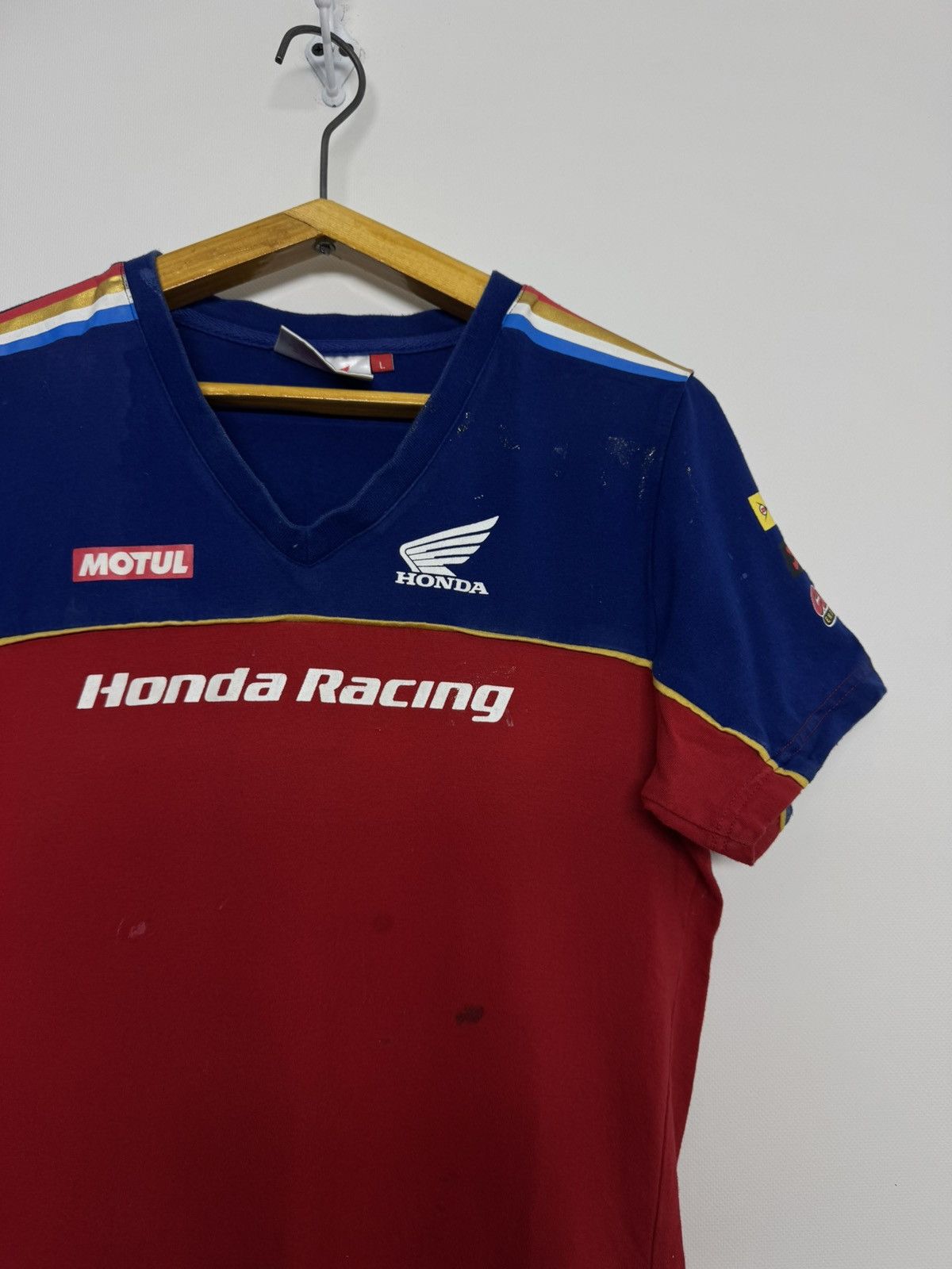 Honda Honda Racing T Shirt Size L / US 10 / IT 46 - 6 Thumbnail