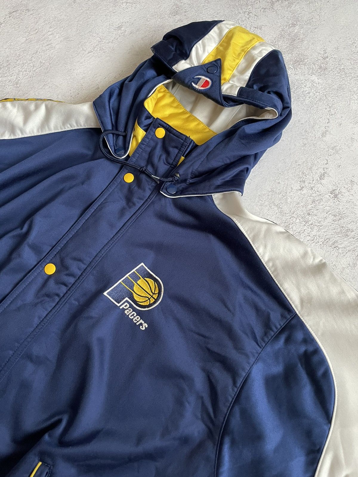 Champion Vintage Indiana Pacers x Champion Nba Sportswear Jacket 90s Size US XL / EU 56 / 4 - 2 Thumbnail