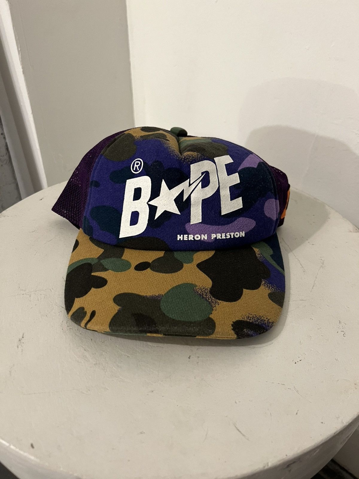 Bape × Heron Preston Bape x Heron trucker hat Size ONE SIZE - 5 Thumbnail