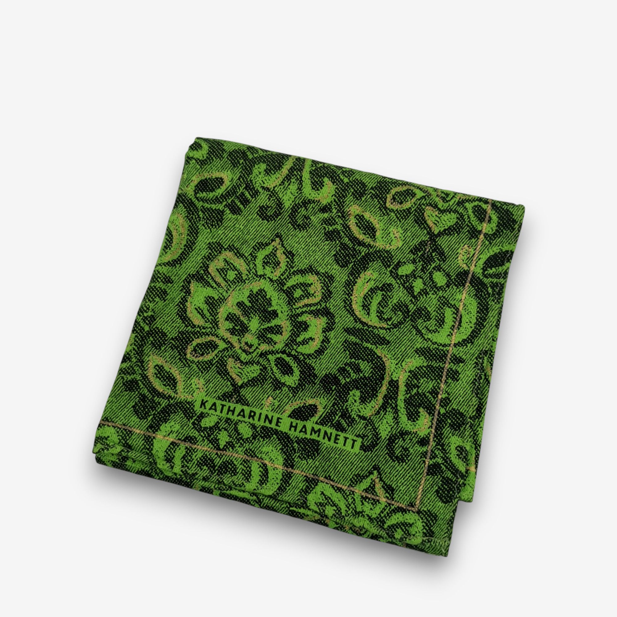 Katharine Hamnett London Vintage Katharine Hamnett Handkerchief Pocket Square Bandana Size ONE SIZE - 4 Thumbnail