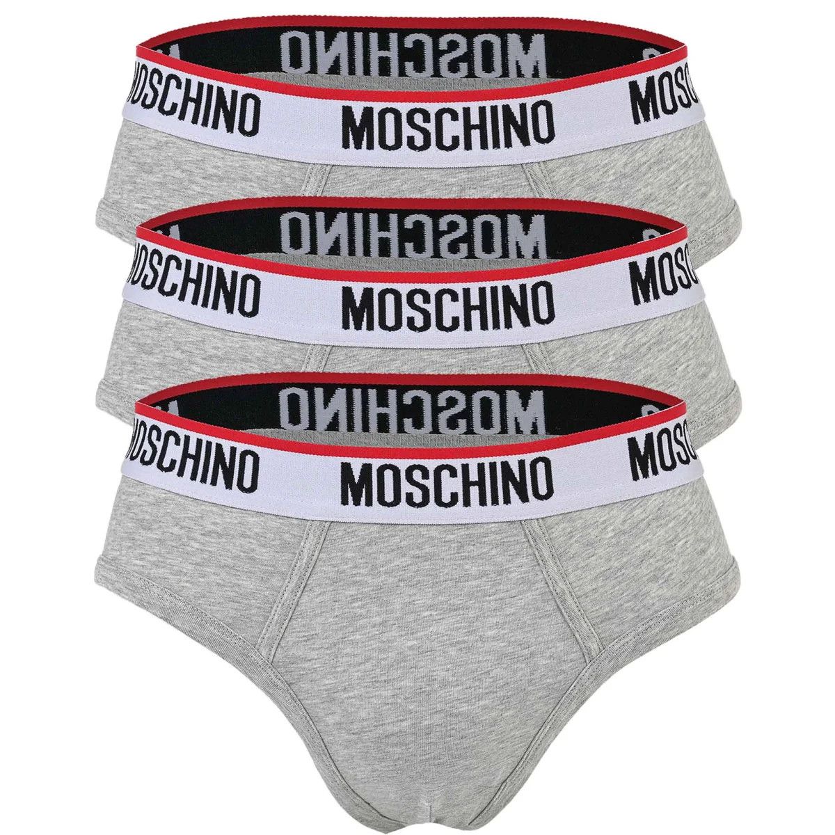 Moschino o1y0225 Size : M / Logo 3 Piece Brief in Light Grey Size ONE SIZE - 1 Preview