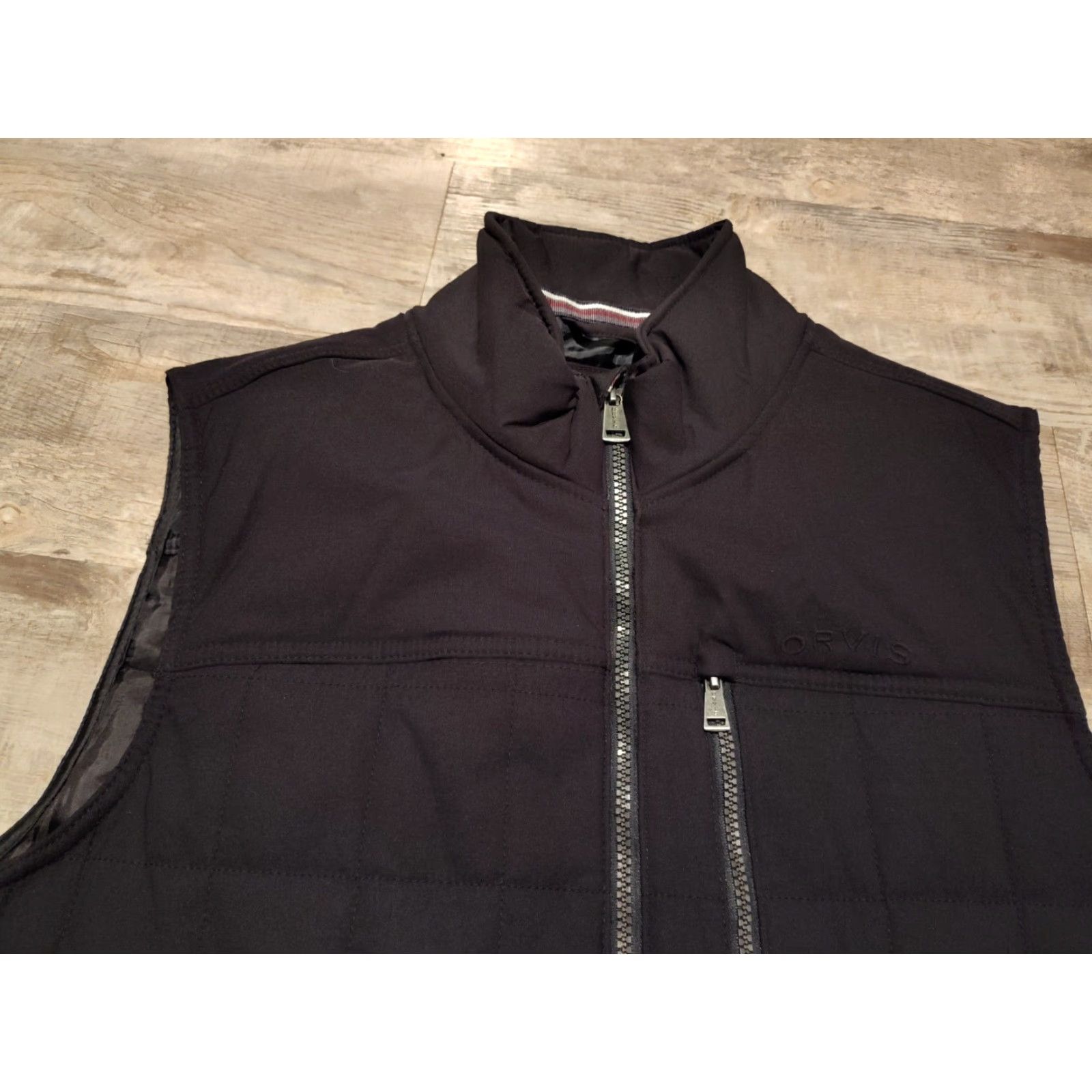 Orvis Orvis Quilted Vest Jacket Zip Up Front 1174138 Black Men’s Size Large EUC Size US L / EU 52-54 / 3 - 3 Thumbnail